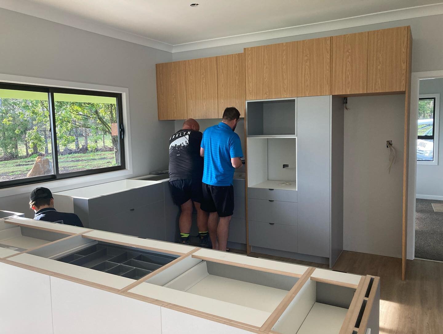 Another great Kitchen installed by @next_edition_kitchens_ltd on-site this week. This full renovation is getting close to complete