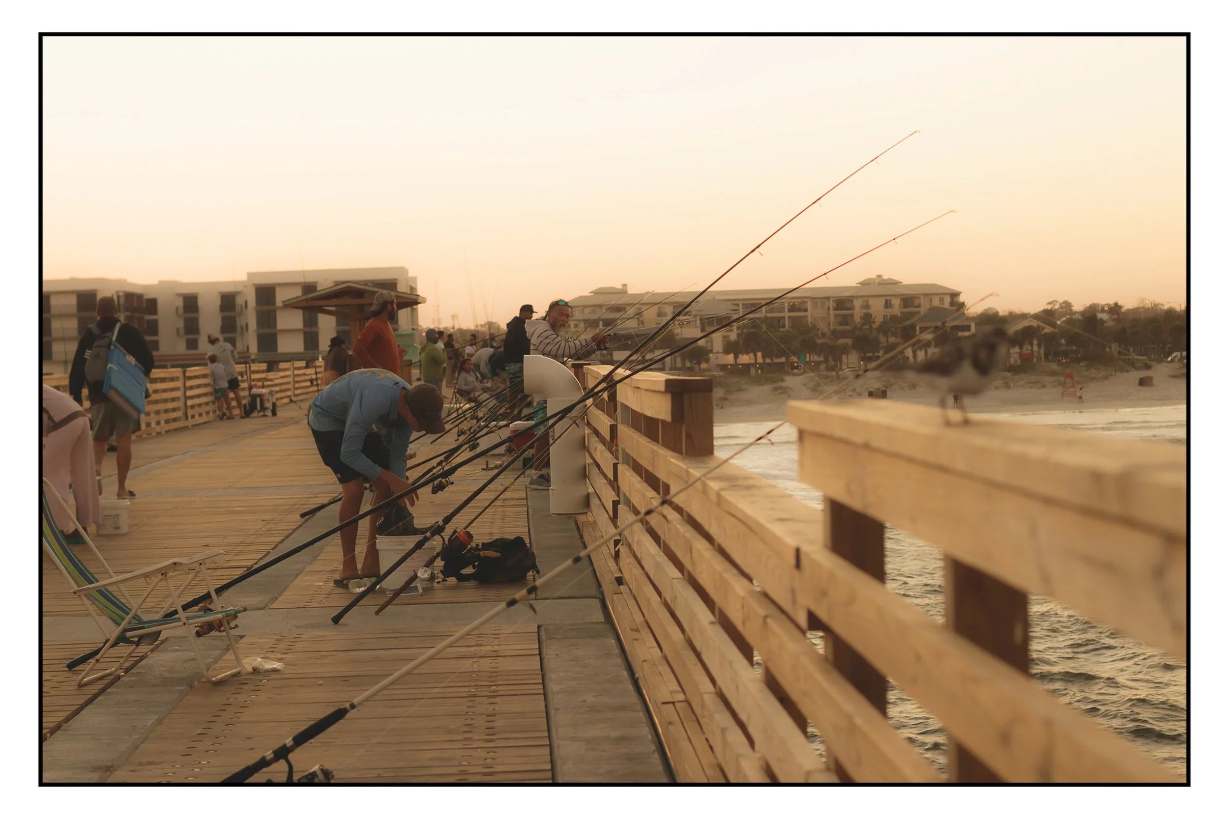 Jacksonville Beach Pier - 2 - Black Border.jpg