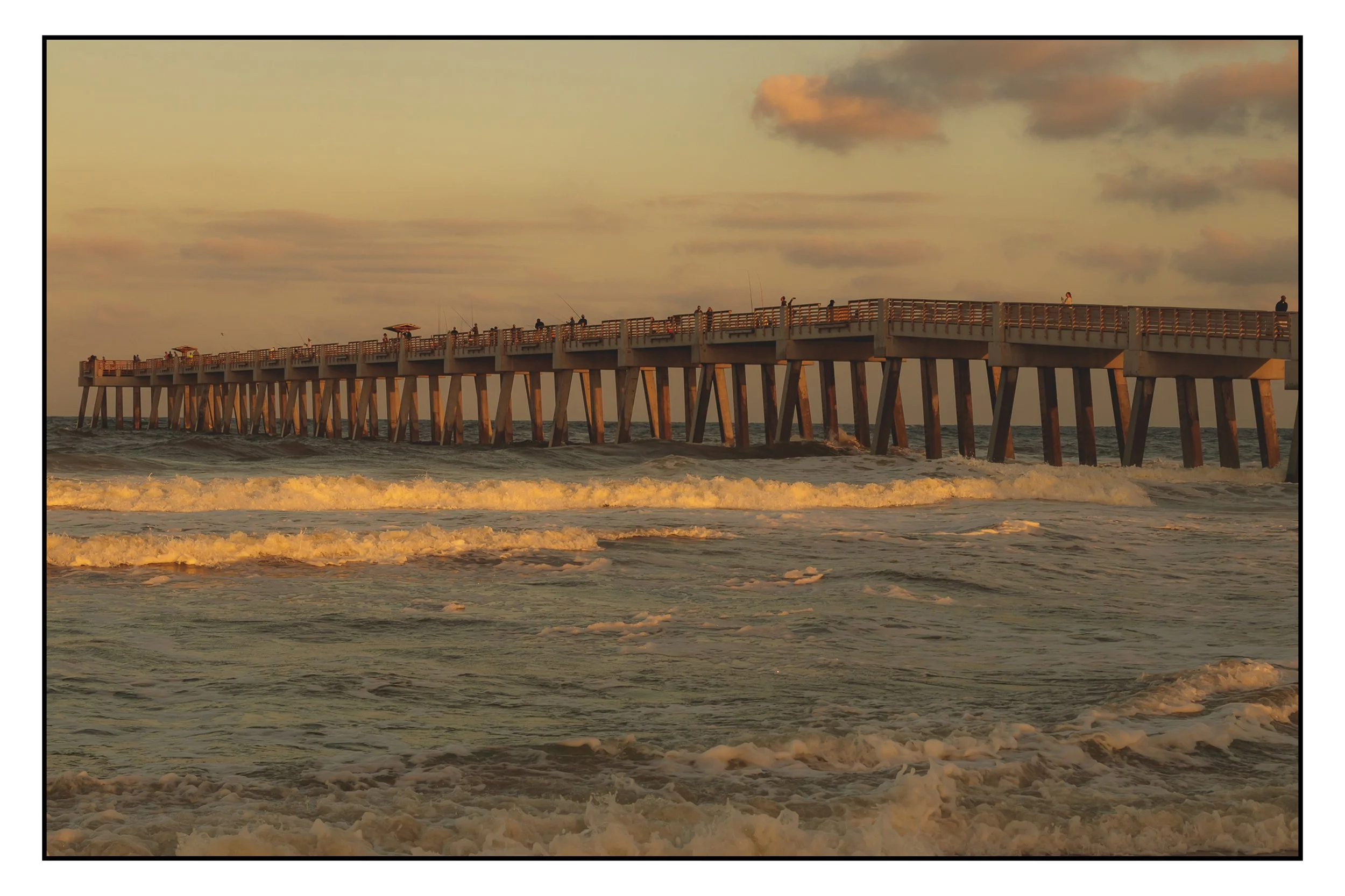 Jacksonville Beach Pier - 1 - Black Border.jpg