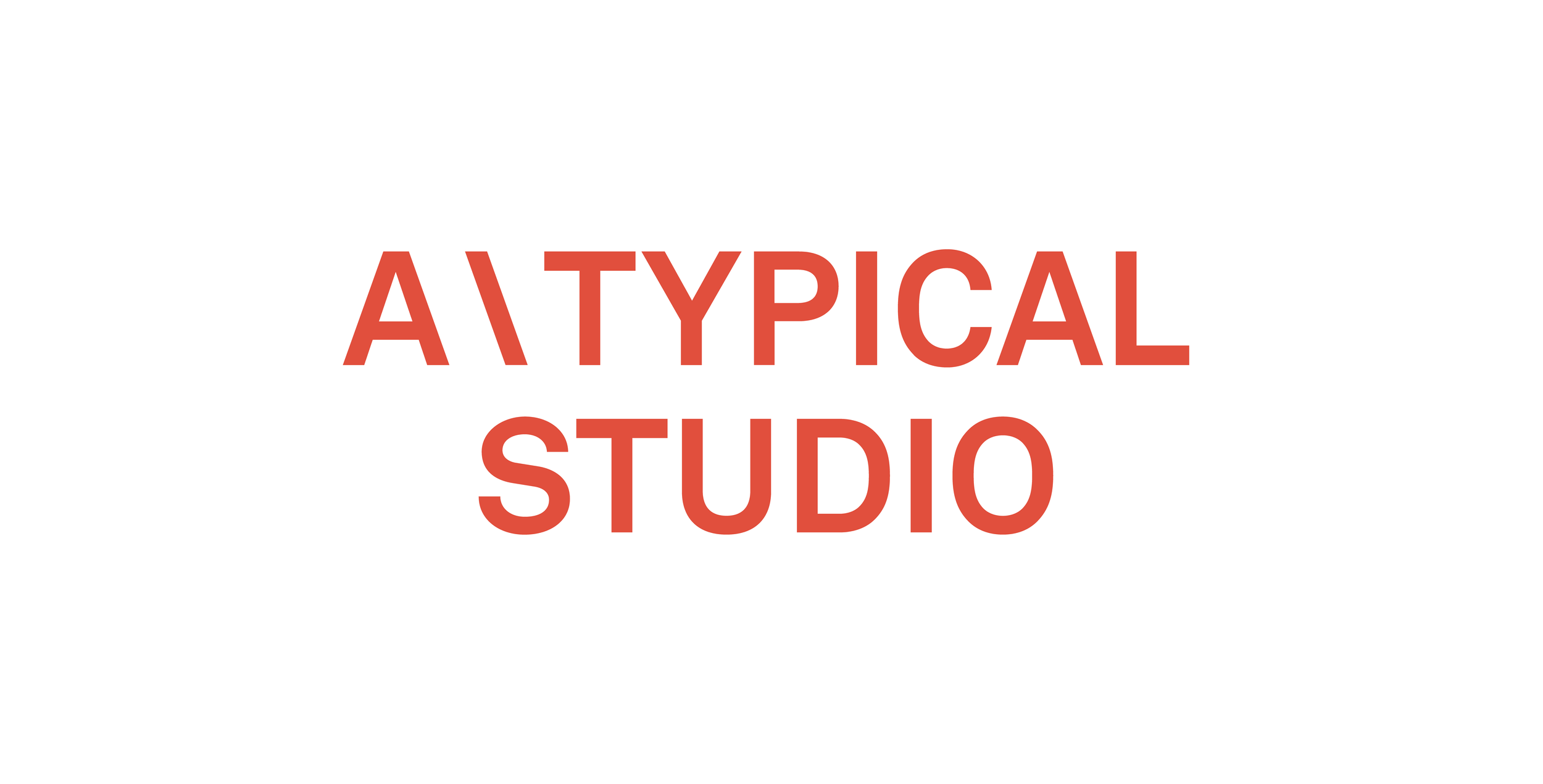 A\typical design studio logo