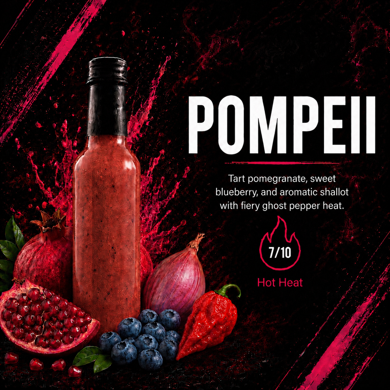 Pompeii Hot Sauce -  5oz