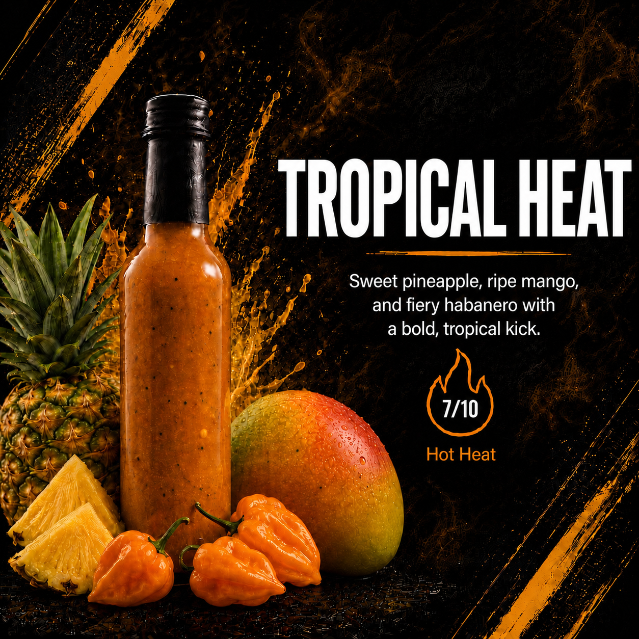 Tropical Heat Hot Sauce - 5oz