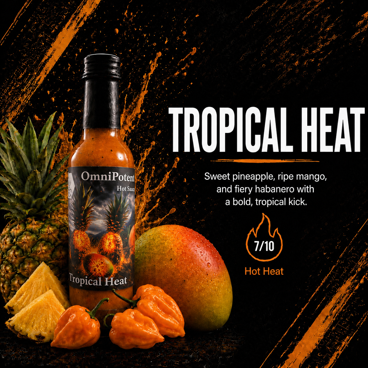 Tropical Heat Hot Sauce - 5oz