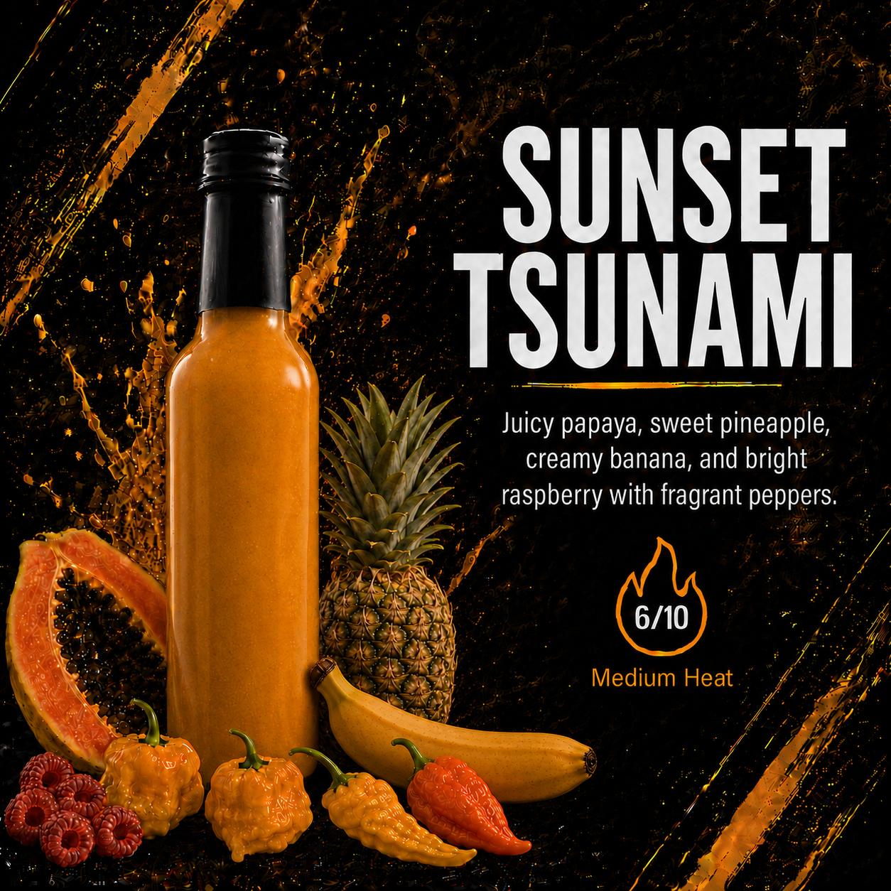 Sunset Tsunami Hot Sauce - 5oz