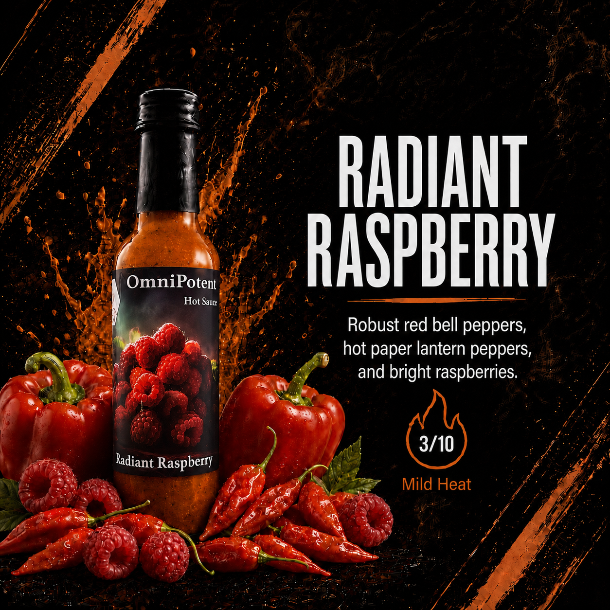 Radiant Raspberry Hot Sauce - 5oz