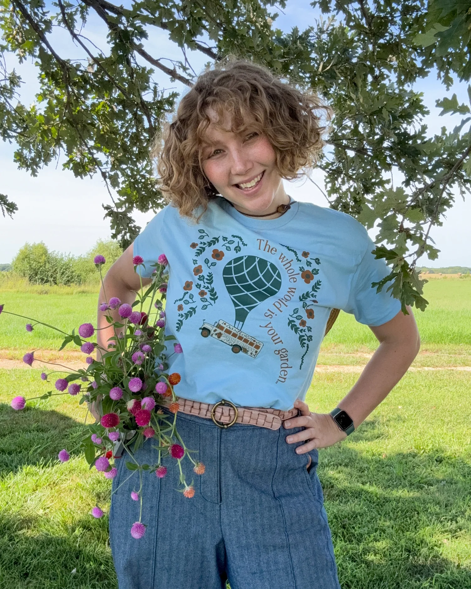 The World is Your Garden T-Shirt — Renata's Garden