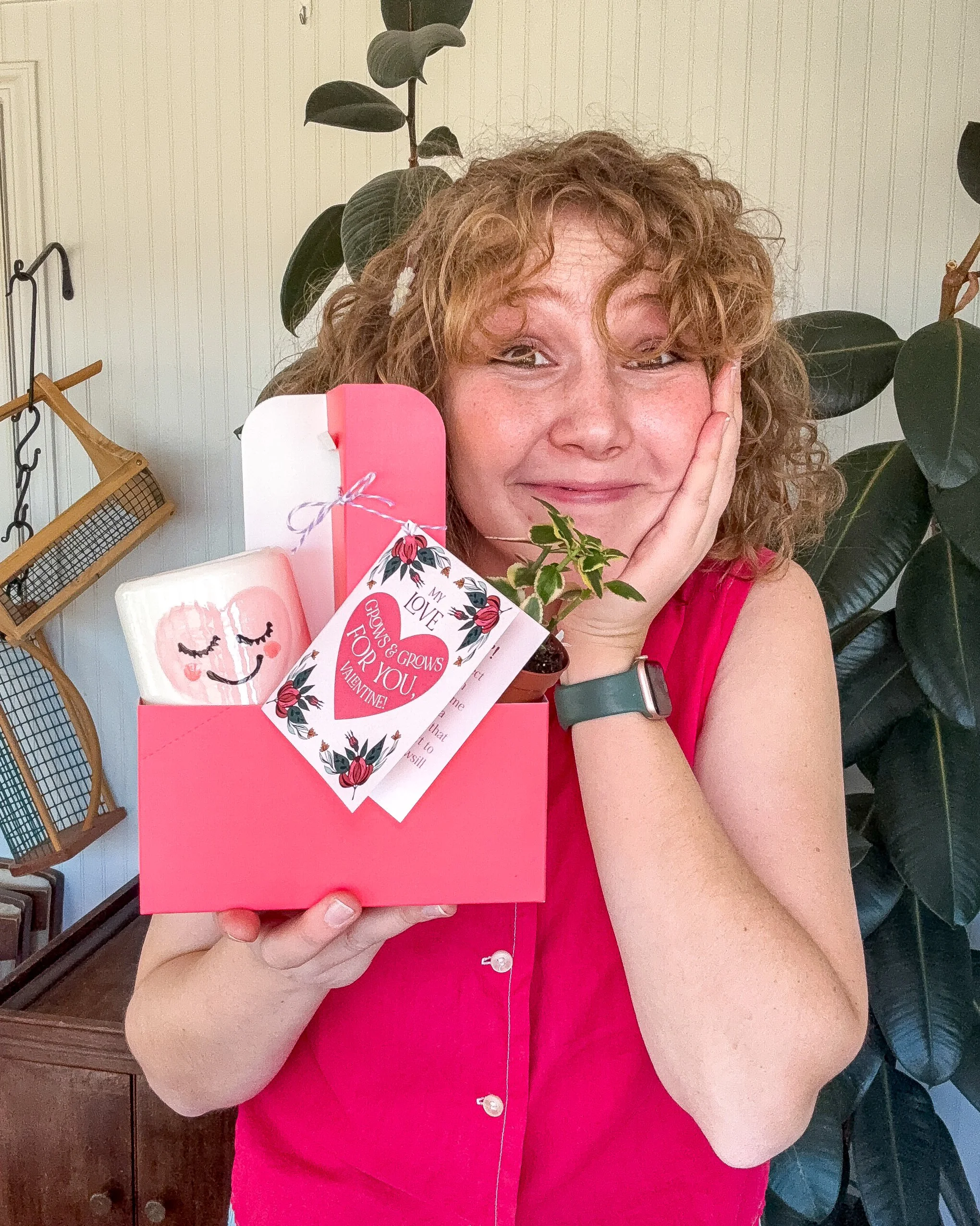 Mini Plant & Pot Valentine's Day Kit