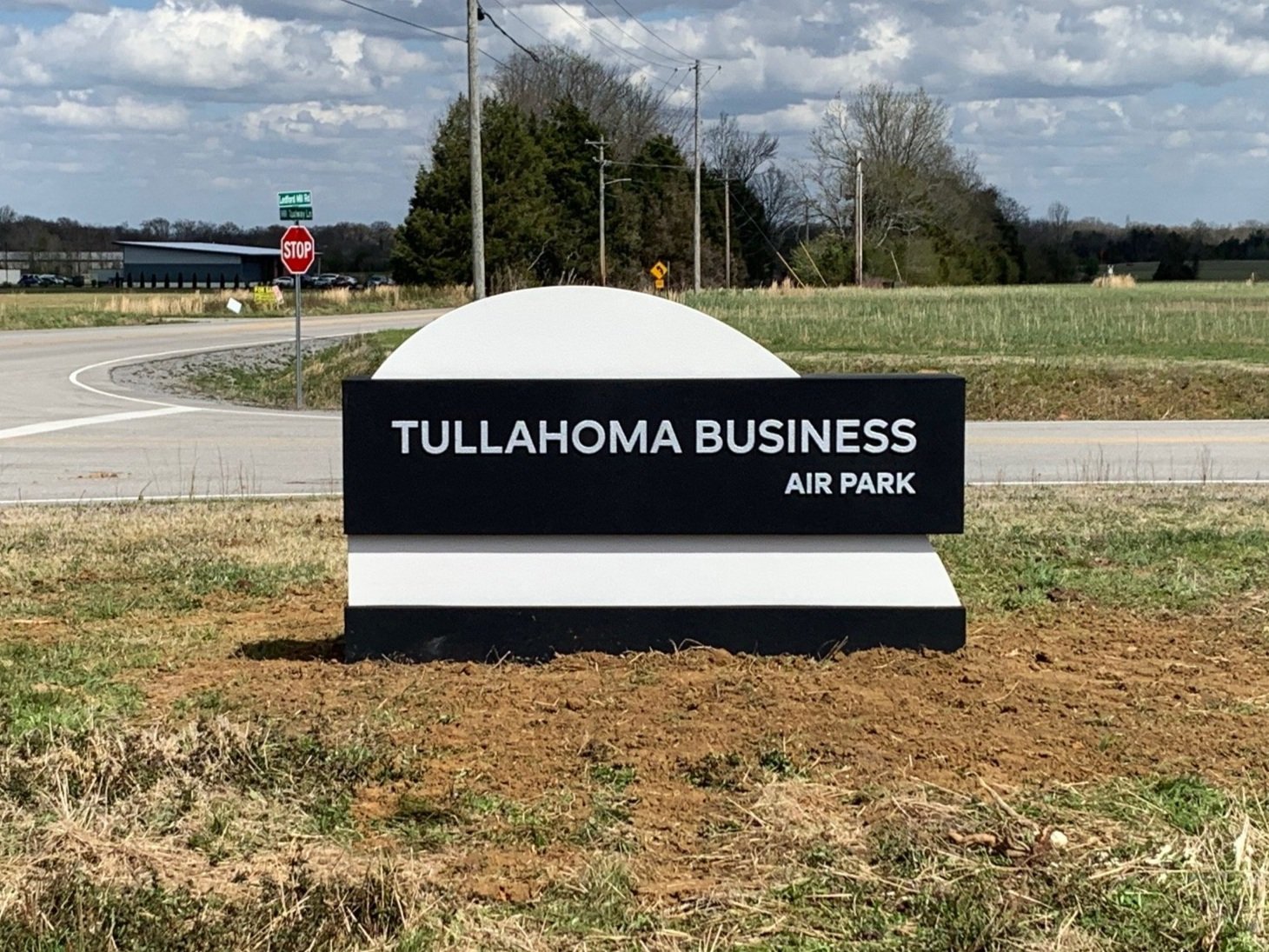 Tullahoma Air Park - Monument Sign - Foam Material 