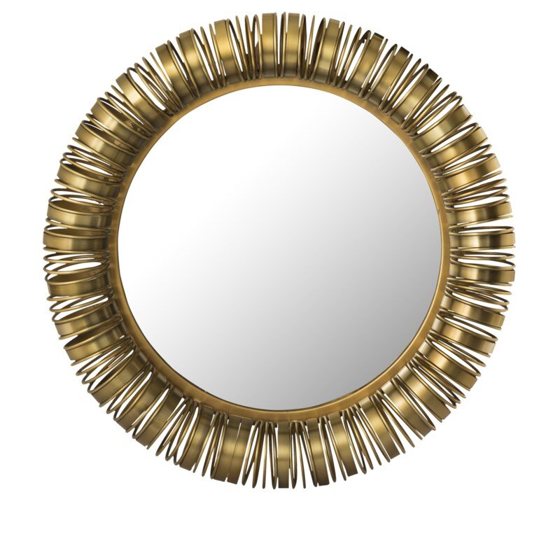 Bangle Bracelet brass mirror, 30.25”, Crestview Collection.