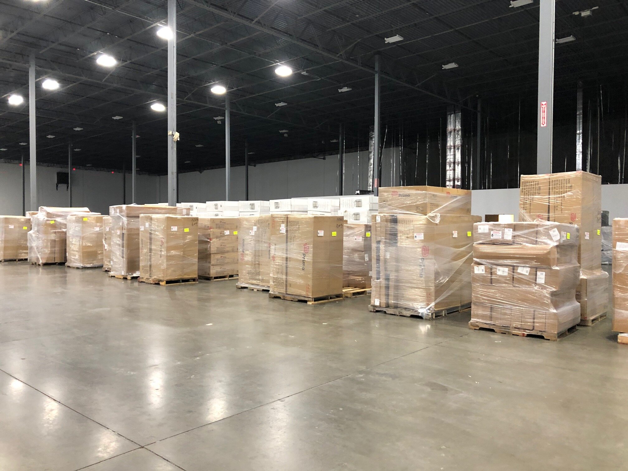 Primo International preps its 70,000-square-foot Charlotte, N.C., distribution center for a December opening.