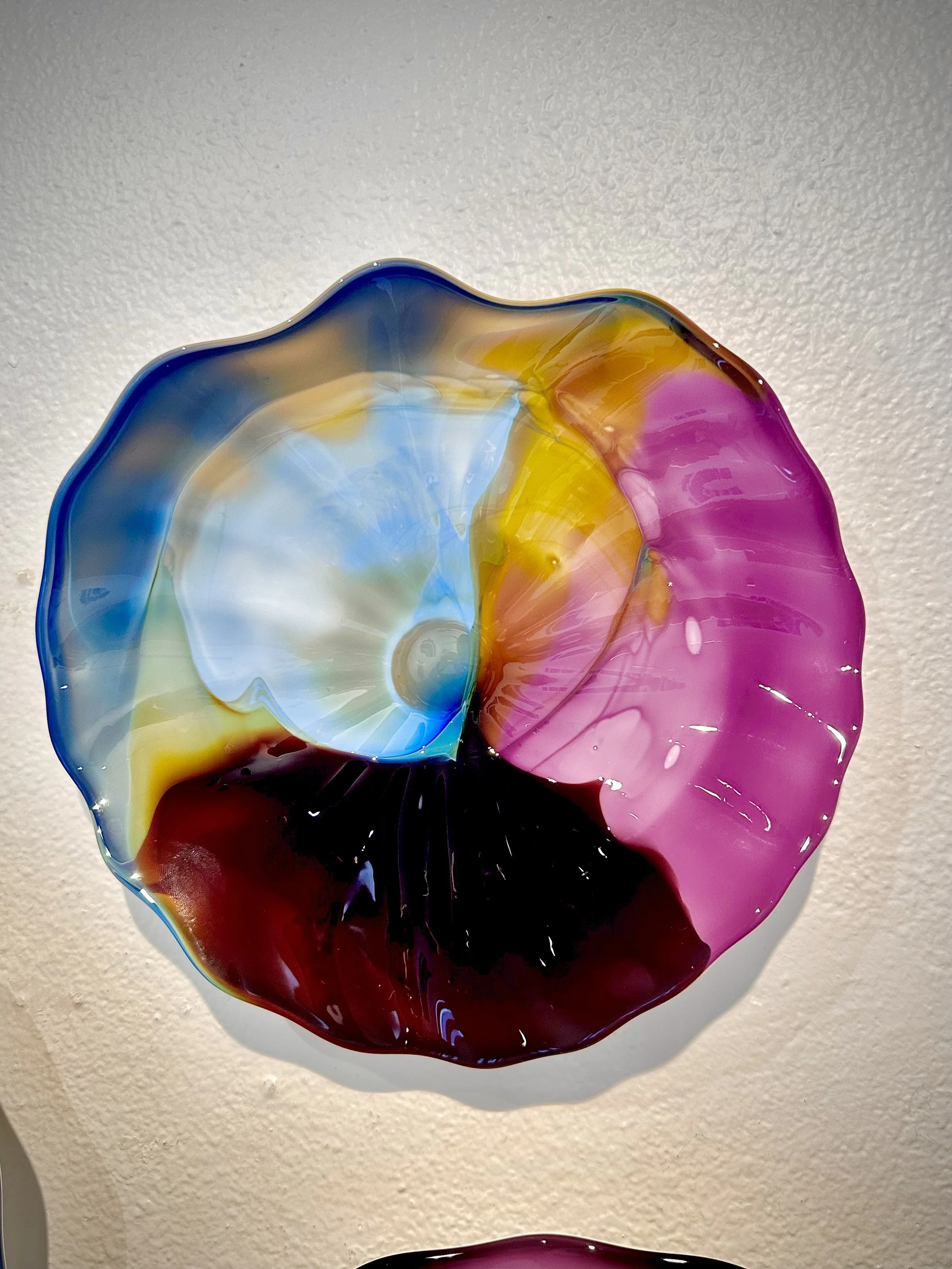 Sunset Wall Platter 3
