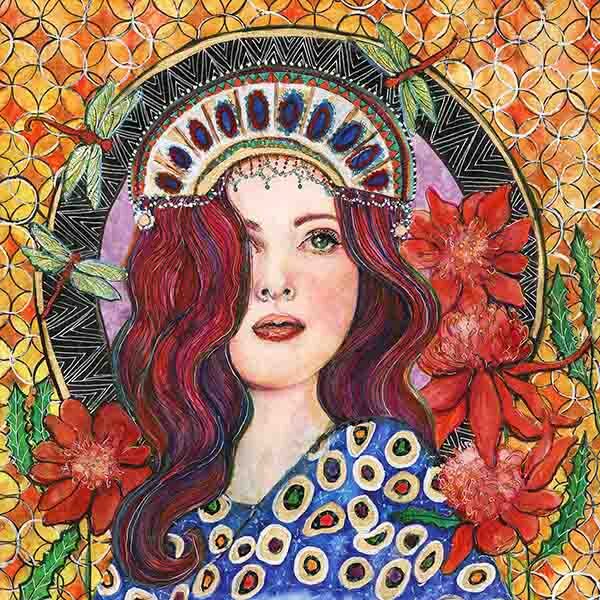 Art Nouveau Style Painting by Kirstie Page.jpg
