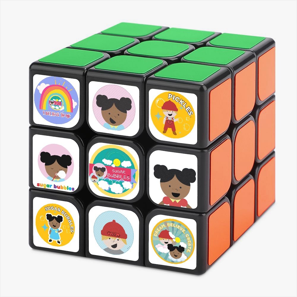 Sugar Bubbles™ Magic Rubik's Cube