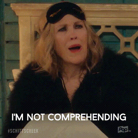A Schitt’s-Creek-Moira-Rose-Gif-Inspired Guide: What Not To Write