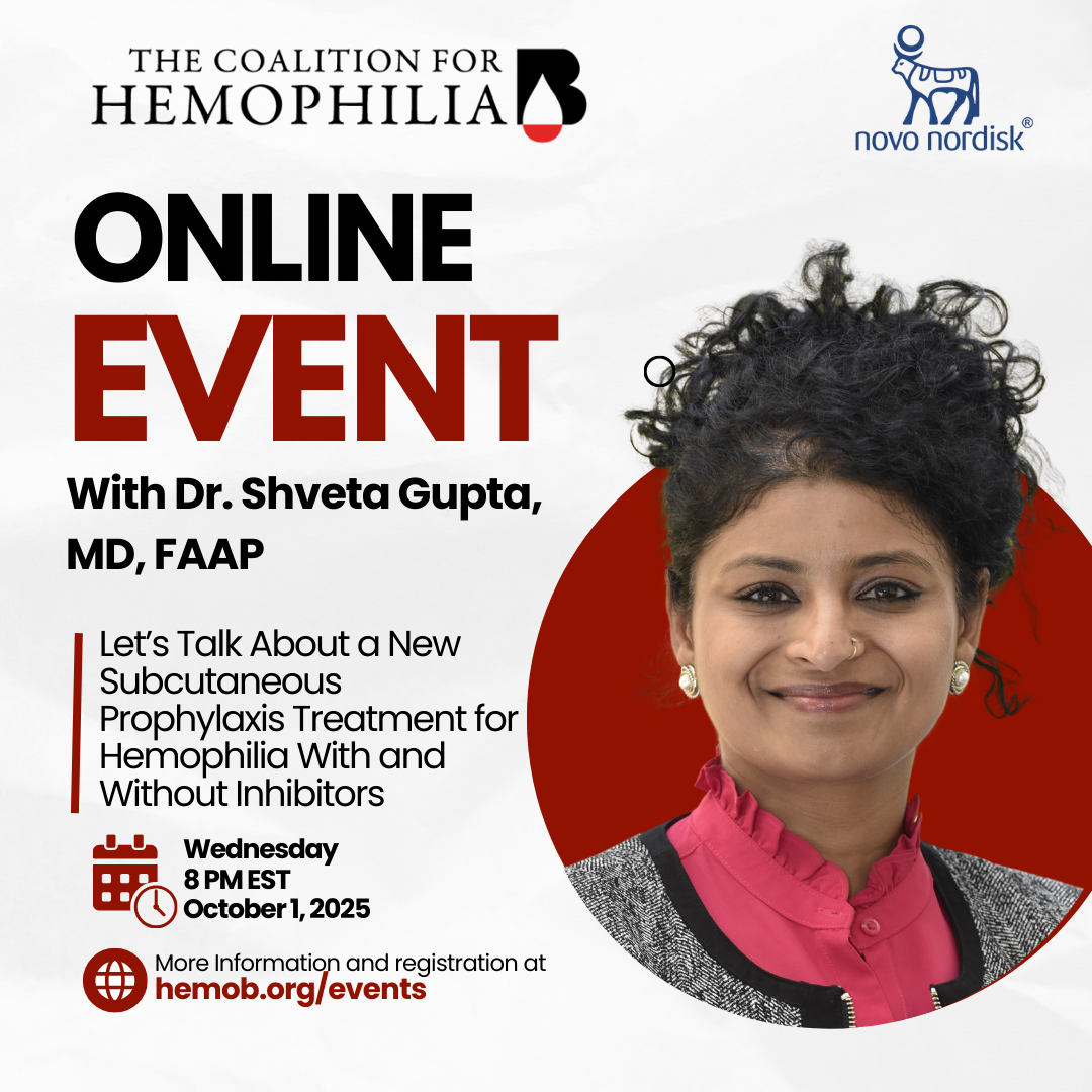 Let’s Talk About a New Subcutaneous Prophylaxis Treatment for Hemophilia With and Without Inhibitors
