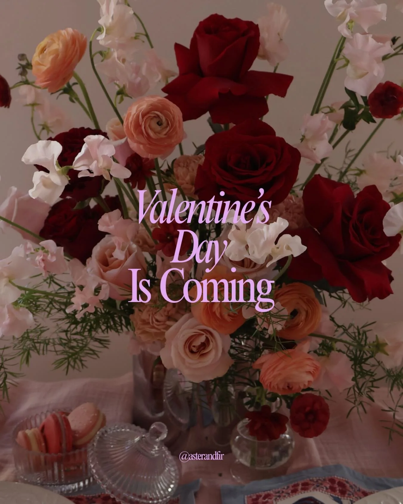 Our Valentine&rsquo;s Day shop is live!! Visit asterandfir.com to place your order today. 

Delivery available in Nassau County, BK, Queens and pick up available in Bellmore (no charge).

Quantities are limited - place your orders before we sell out!