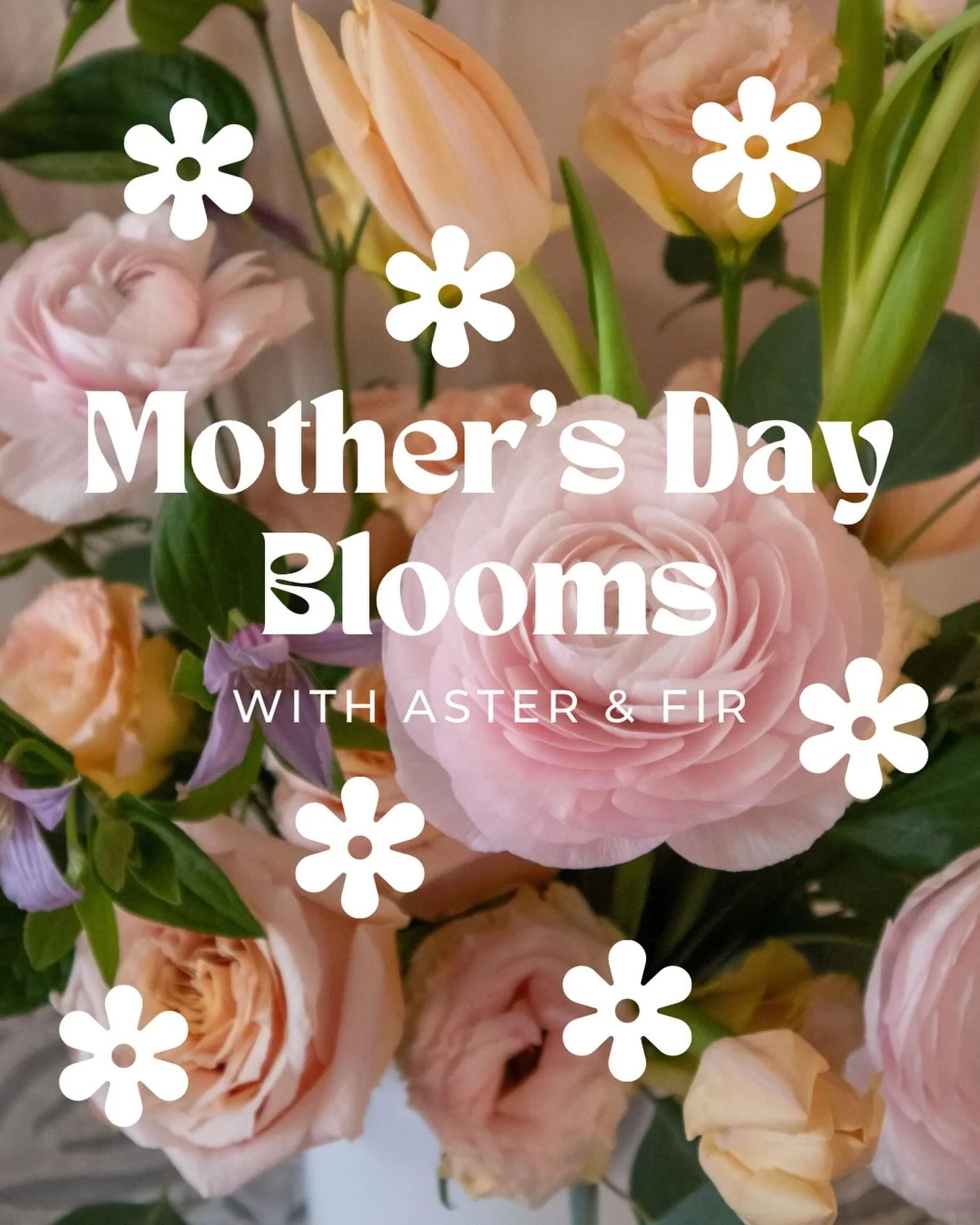Mother&rsquo;s Day is this Sunday &mdash; consider this your friendly reminder 🌸

We&rsquo;ll be sourcing the freshest seasonal blooms all week, designed to impress!

All deliveries + pickups will be available Saturday 5/9 to get the celebrations st