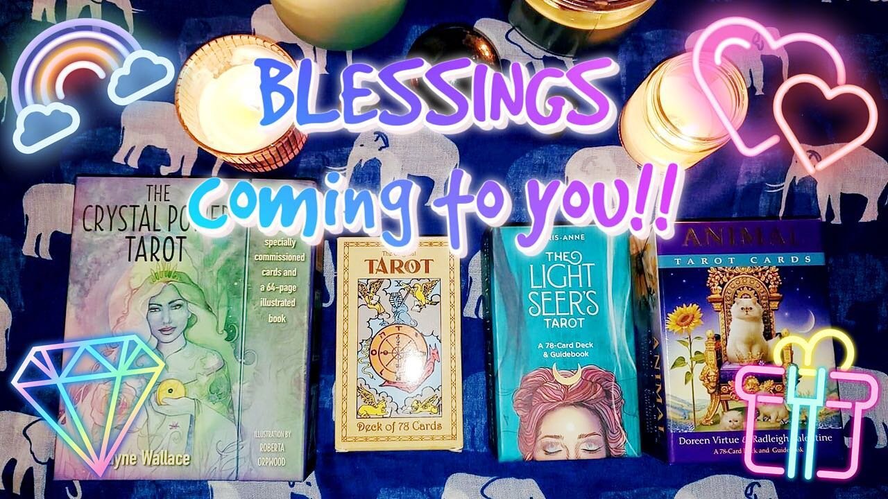 Pick a deck reading on my YouTube channel! #blessings #goodnews #gifts #youreblessed #countyourblessings #graditude