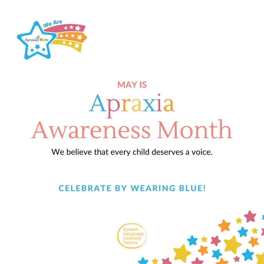 It&rsquo;s Apraxia Awareness Month. The theme for 2024 is: We Are Apraxia Kids. Apraxia Kids includes the entire apraxia community! ⭐️⁠
⁠
Through Apraxia Kids this month you will get to hear from volunteers, families, SLPs, the Board of Directors, ou