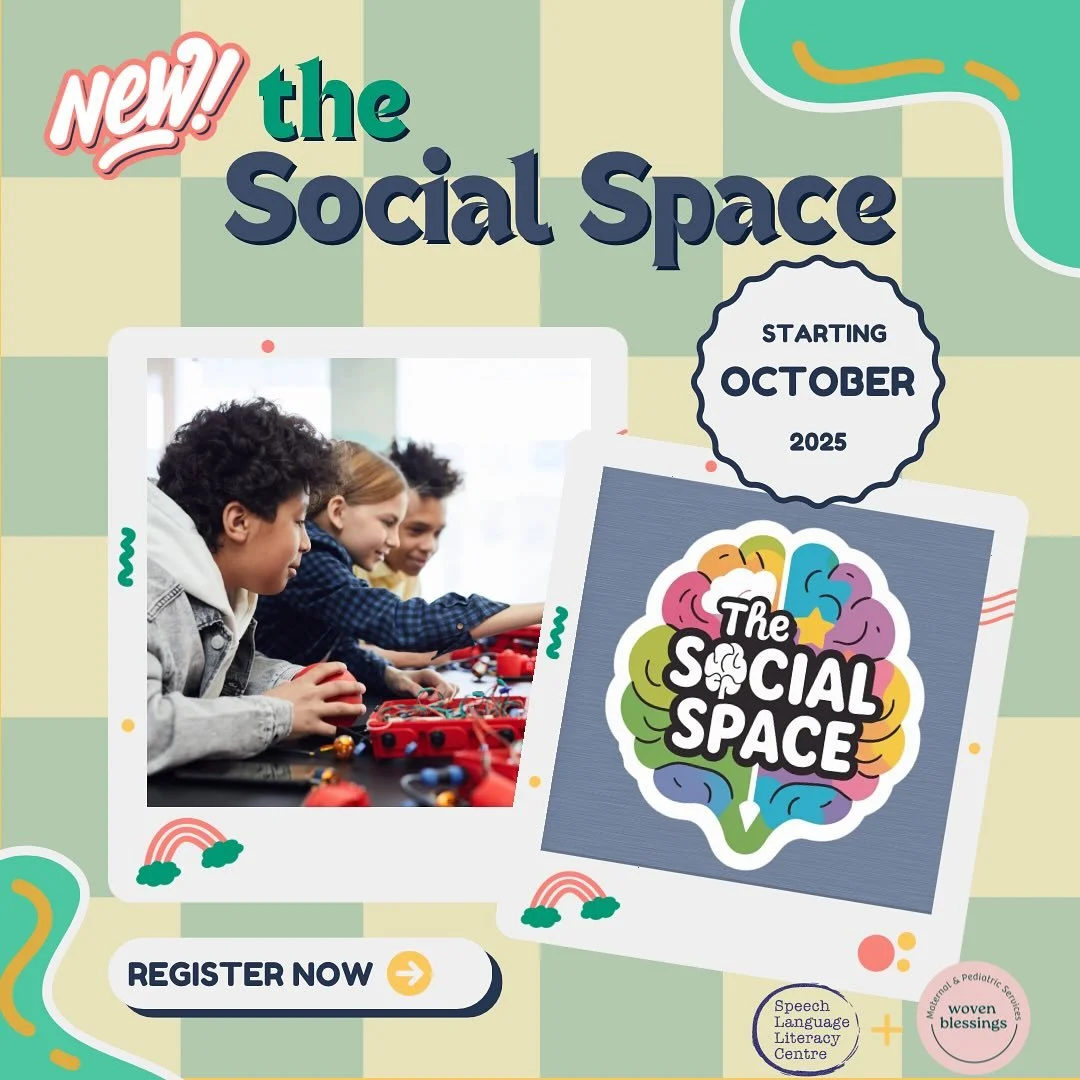 🌟 Introducing The Social Space! 🌟

A new neurodiversity-affirming social group is starting this October! Led by an Occupational Therapist (OT) and a Speech-Language Pathologist (SLP), The Social Space is a safe, fun place where your child can:
&bul