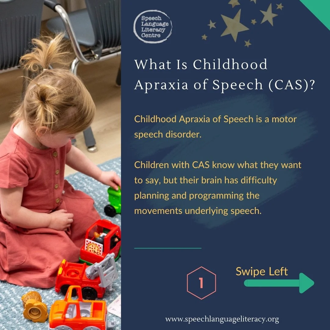 Childhood Apraxia of Speech (CAS) can make it difficult for a child&rsquo;s brain to plan and program the movements needed for speech.

Children with CAS often know exactly what they want to say, but getting the words out can take extra effort. With 