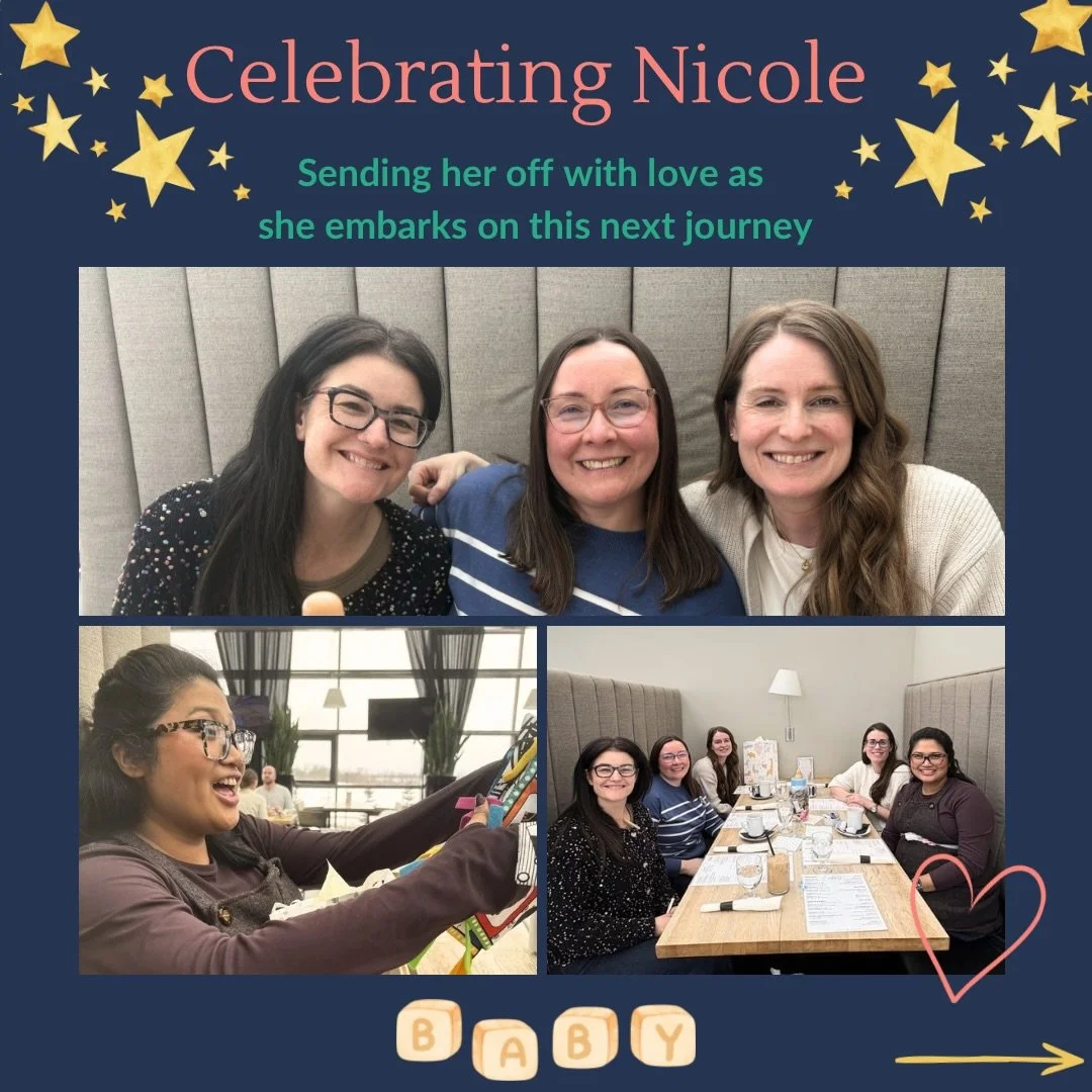 A Special Send-Off for Nicole 💛

We recently took a moment to celebrate Nicole as she prepares to begin her maternity leave and welcome her little one.

Nicole has been such a wonderful part of our team, and we are so excited for her as she enters t