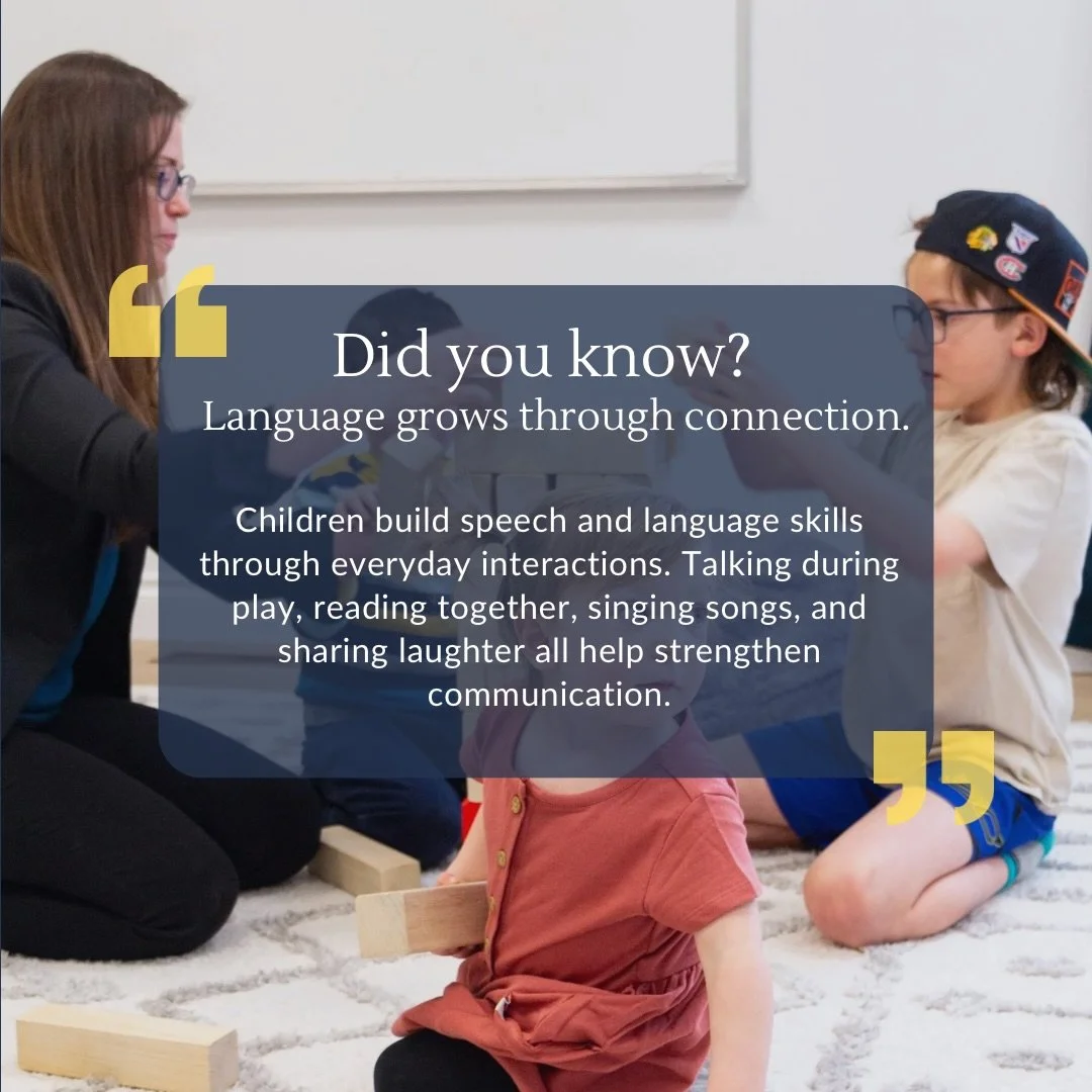 The best speech and language practice often happens in simple moments. Play, conversation, and connection are powerful tools for learning 💕

#connection #slp #development #kidslearning #speechtherapy