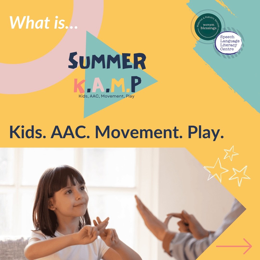 We&rsquo;re so excited to share Summer K.A.M.P ☀️

A small group, play based program for children ages 6 to 10 who are using or exploring AAC.

Led by a Speech Language Pathologist and Occupational Therapist, this camp is all about supporting communi