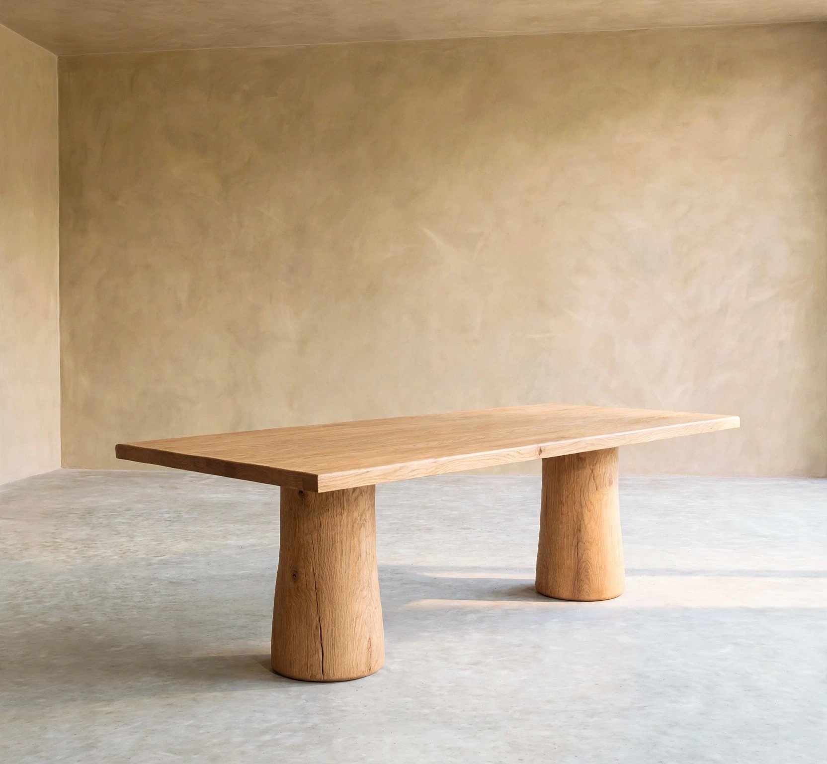 White oak oiled finish