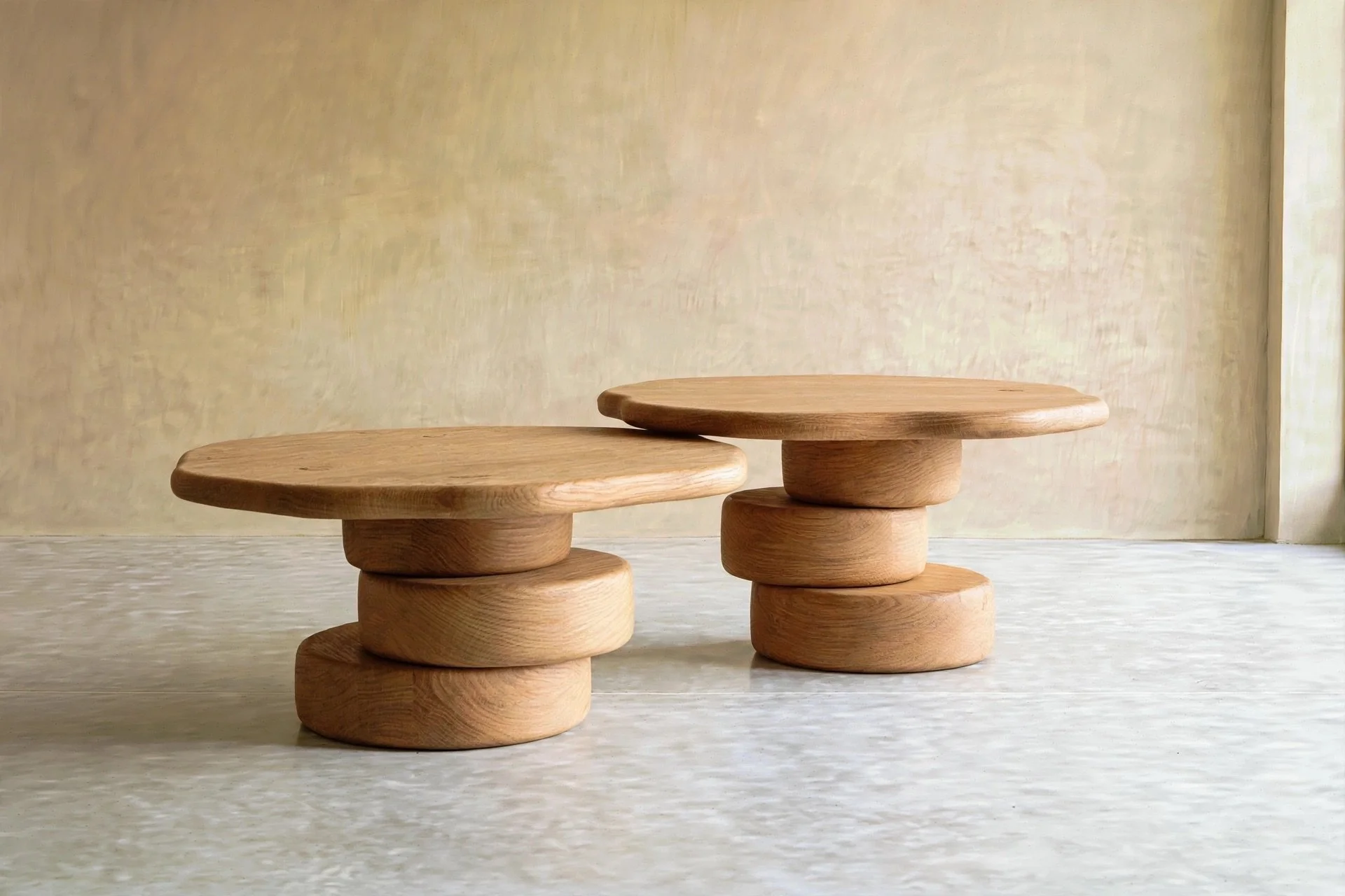 White oak oiled finish
