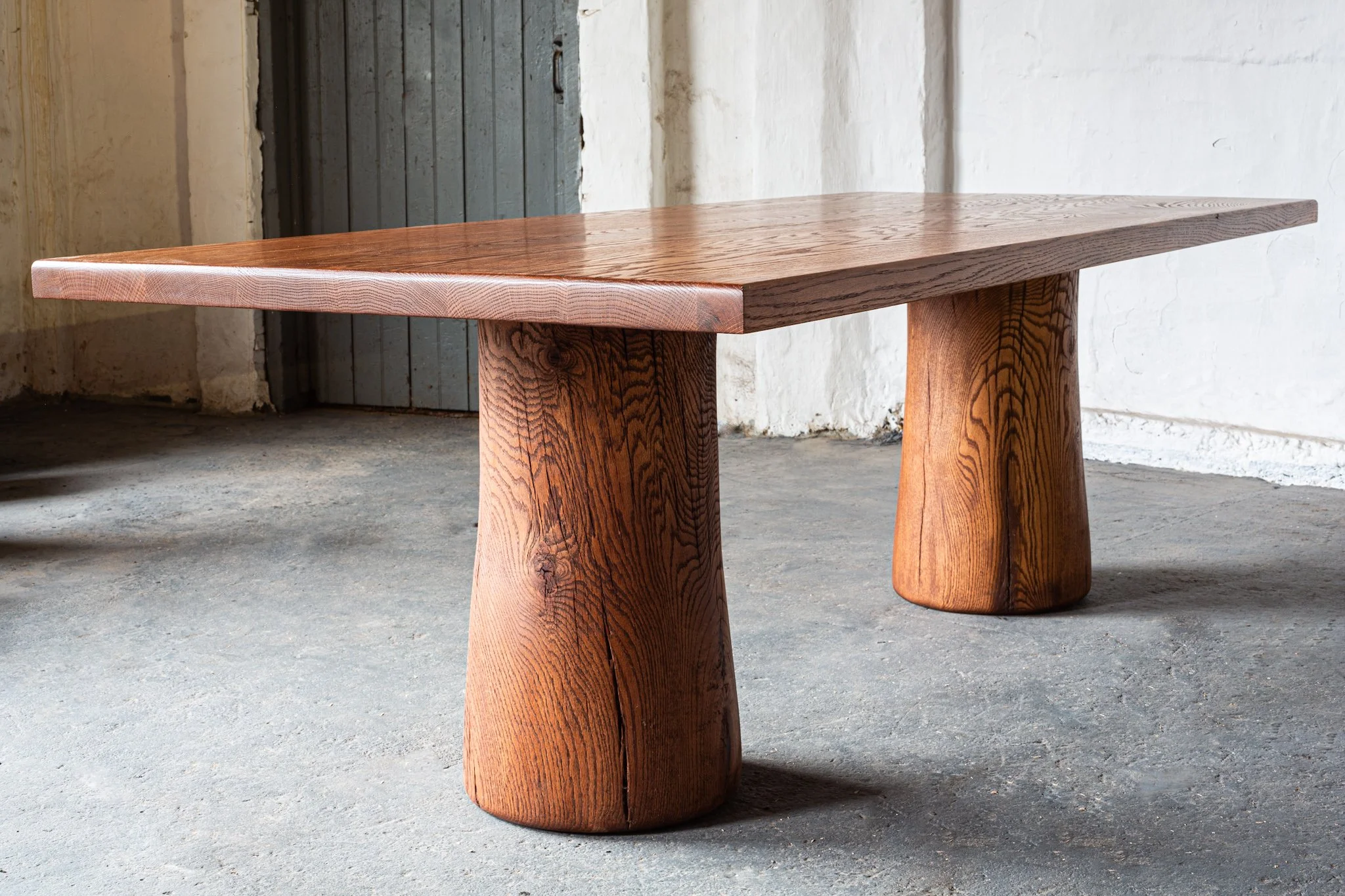 Pedestal style dining table (CUSTOM ORDER)