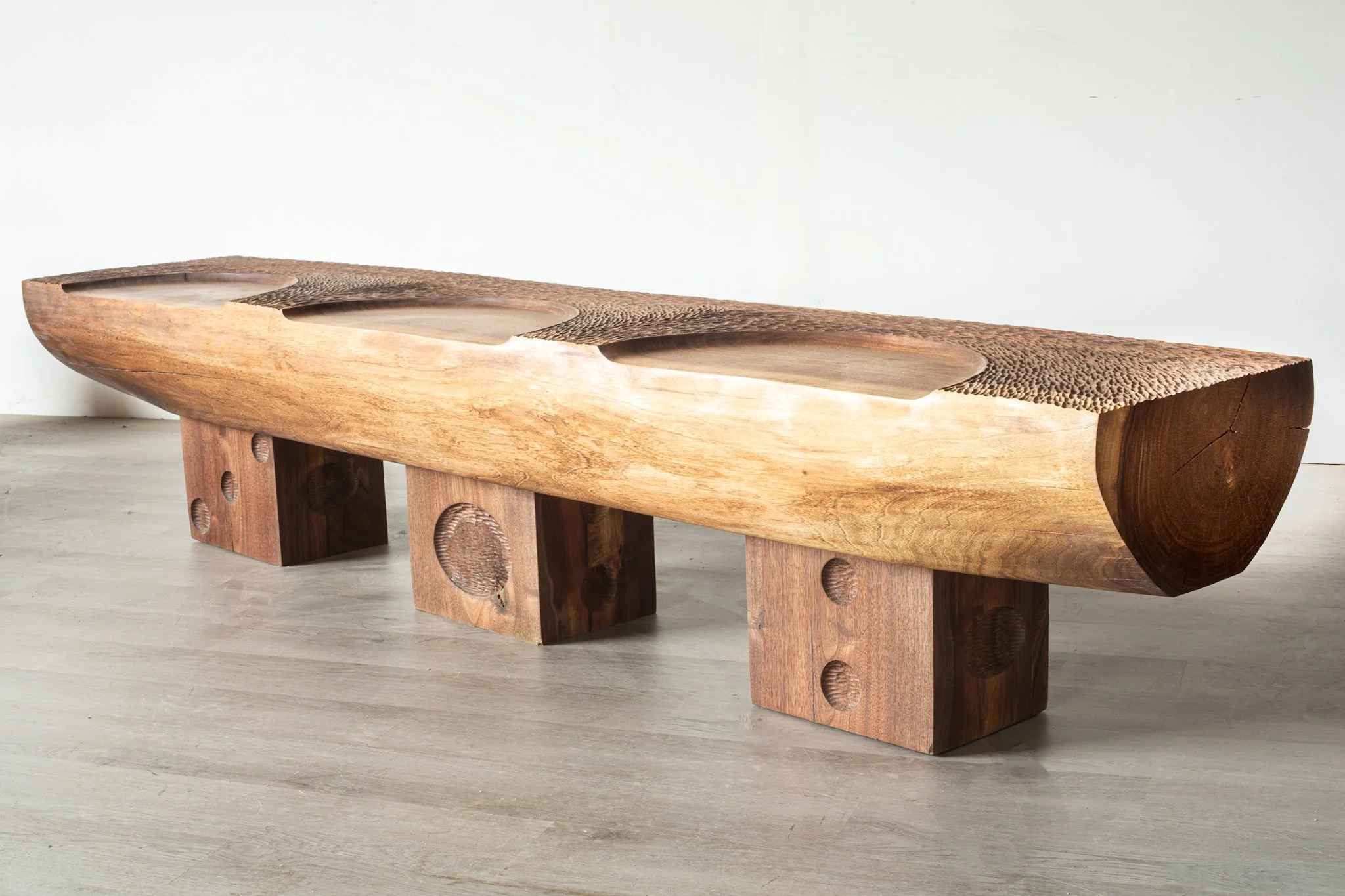 BLACK WALNUT BENCH