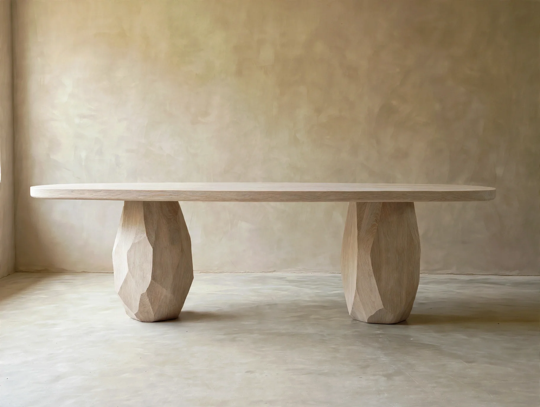 Bleached white oak