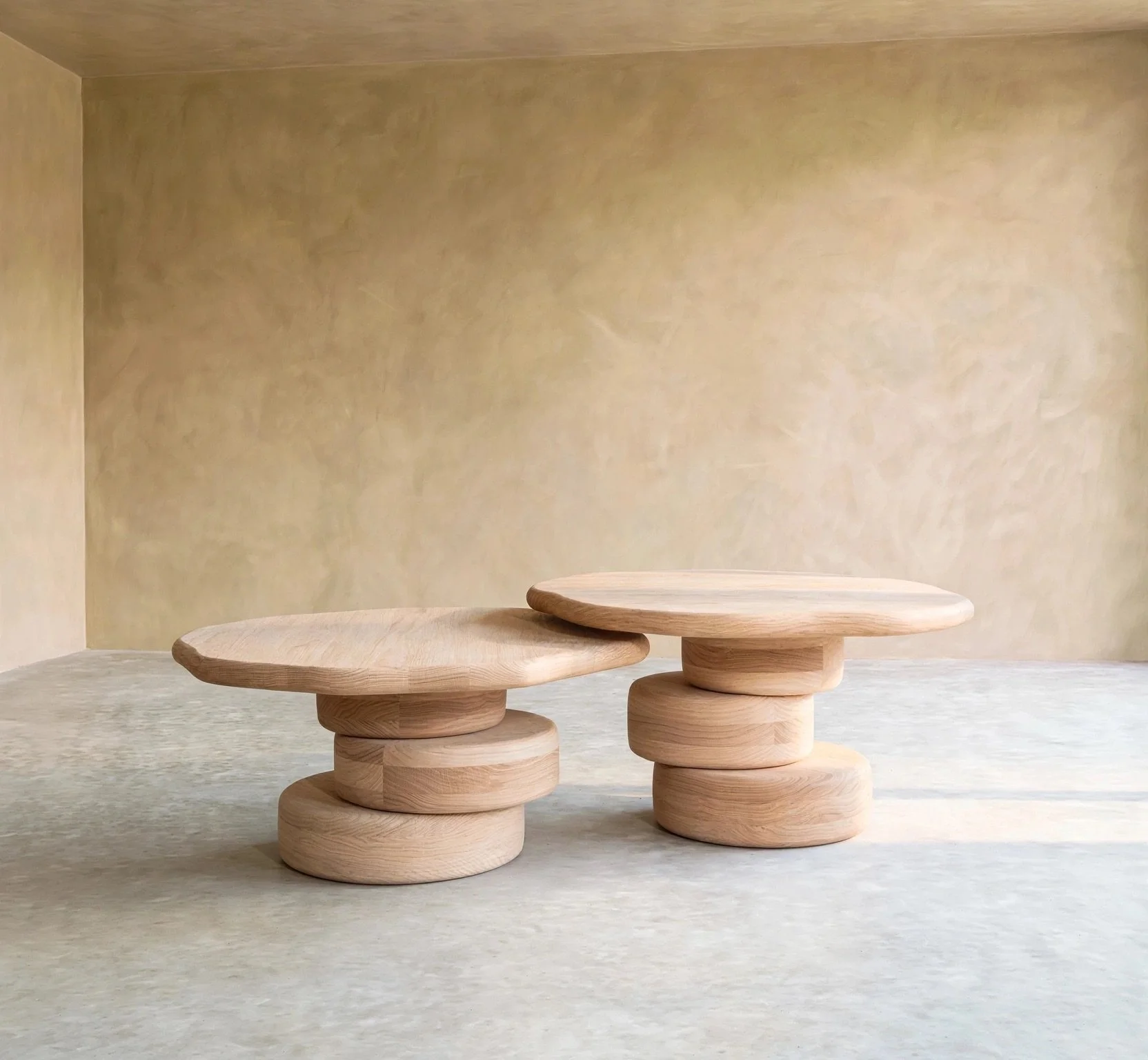 White oak natural finish