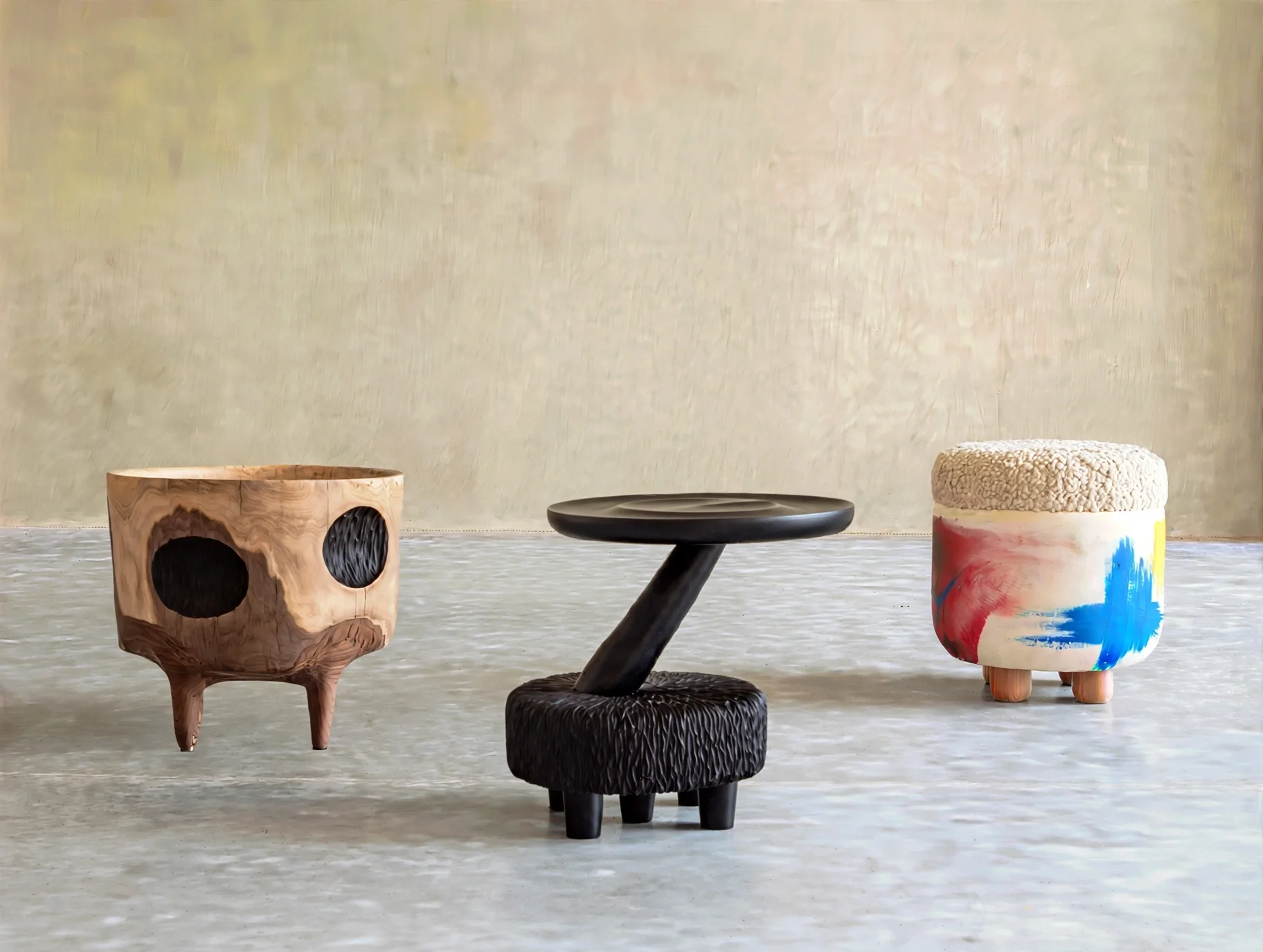 Side tables and stools