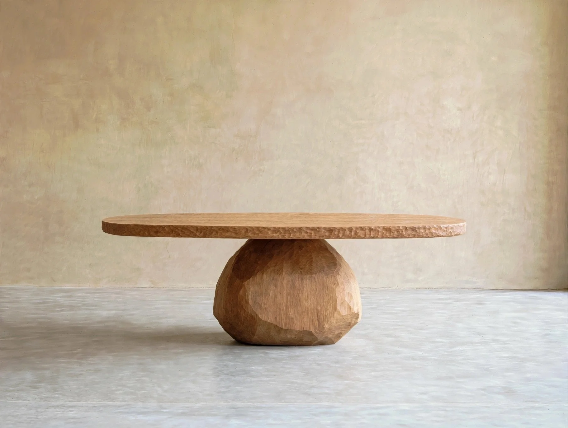 White oak oiled finish