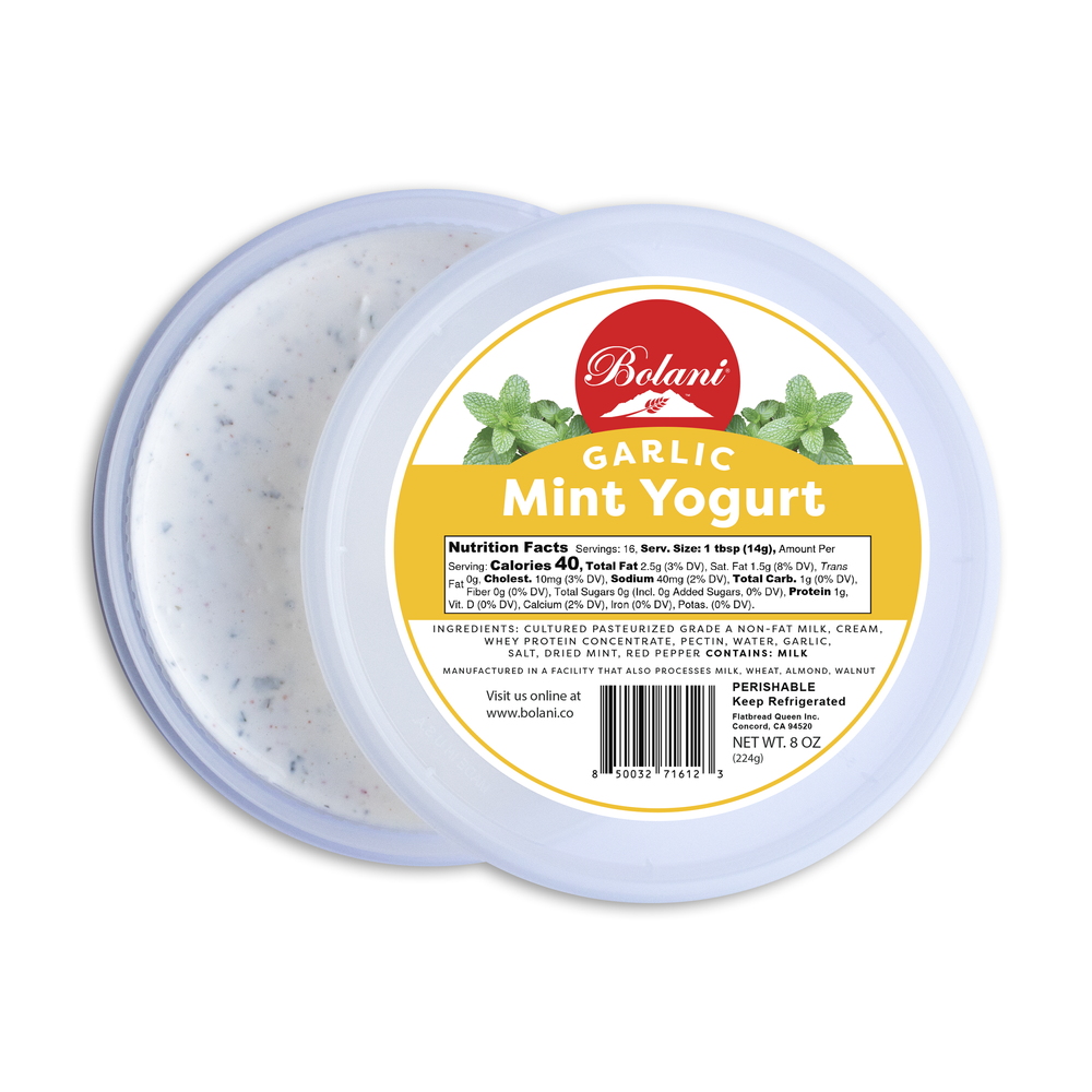 Garlic Mint Yogurt — Bolani