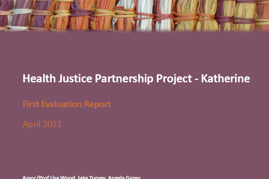 Katherine Health Justice Partnership Project