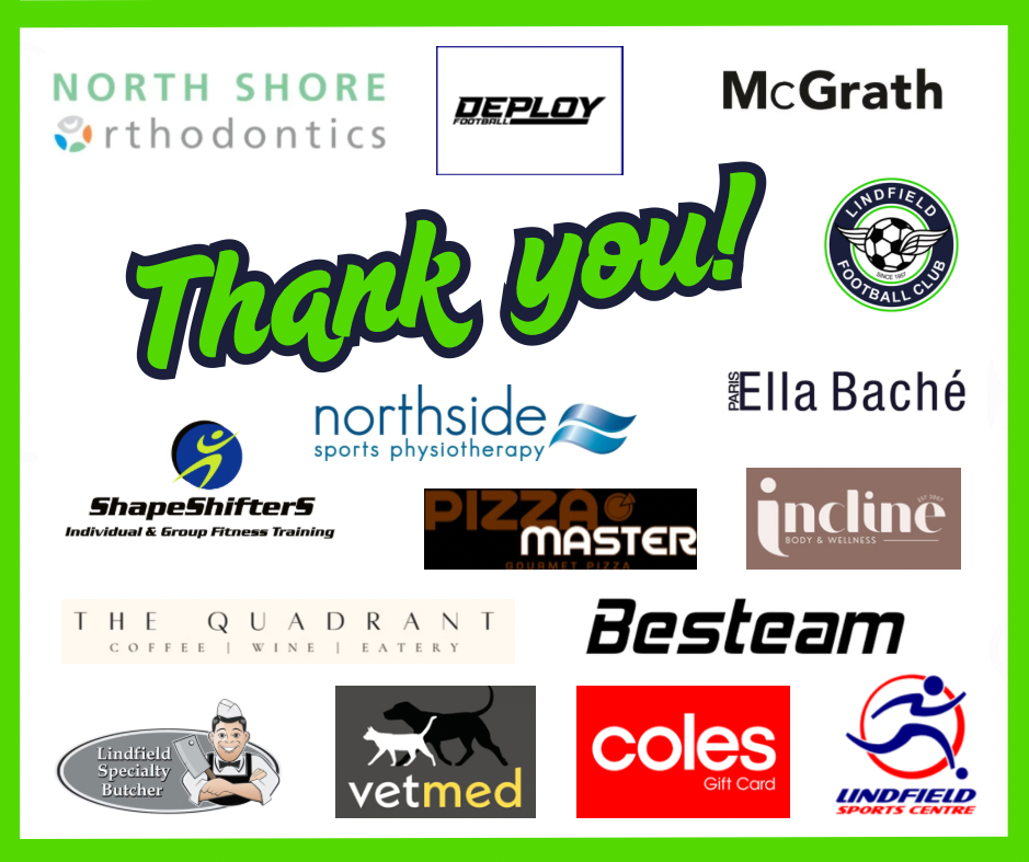 Massive thanks to all of our raffle donors above for their incredible generosity! 💙💚