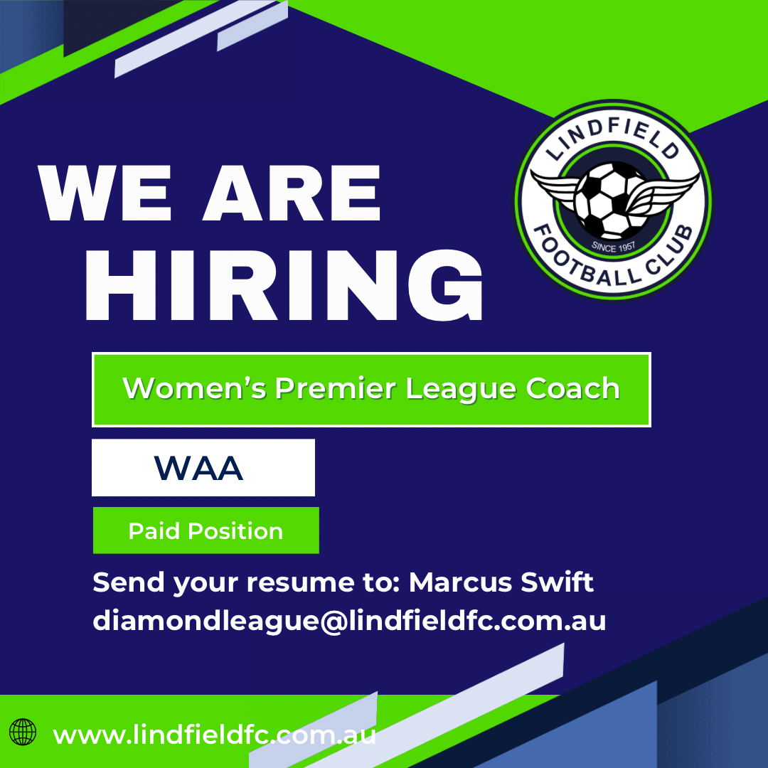 Women's Premier League Coach needed! Apply now!