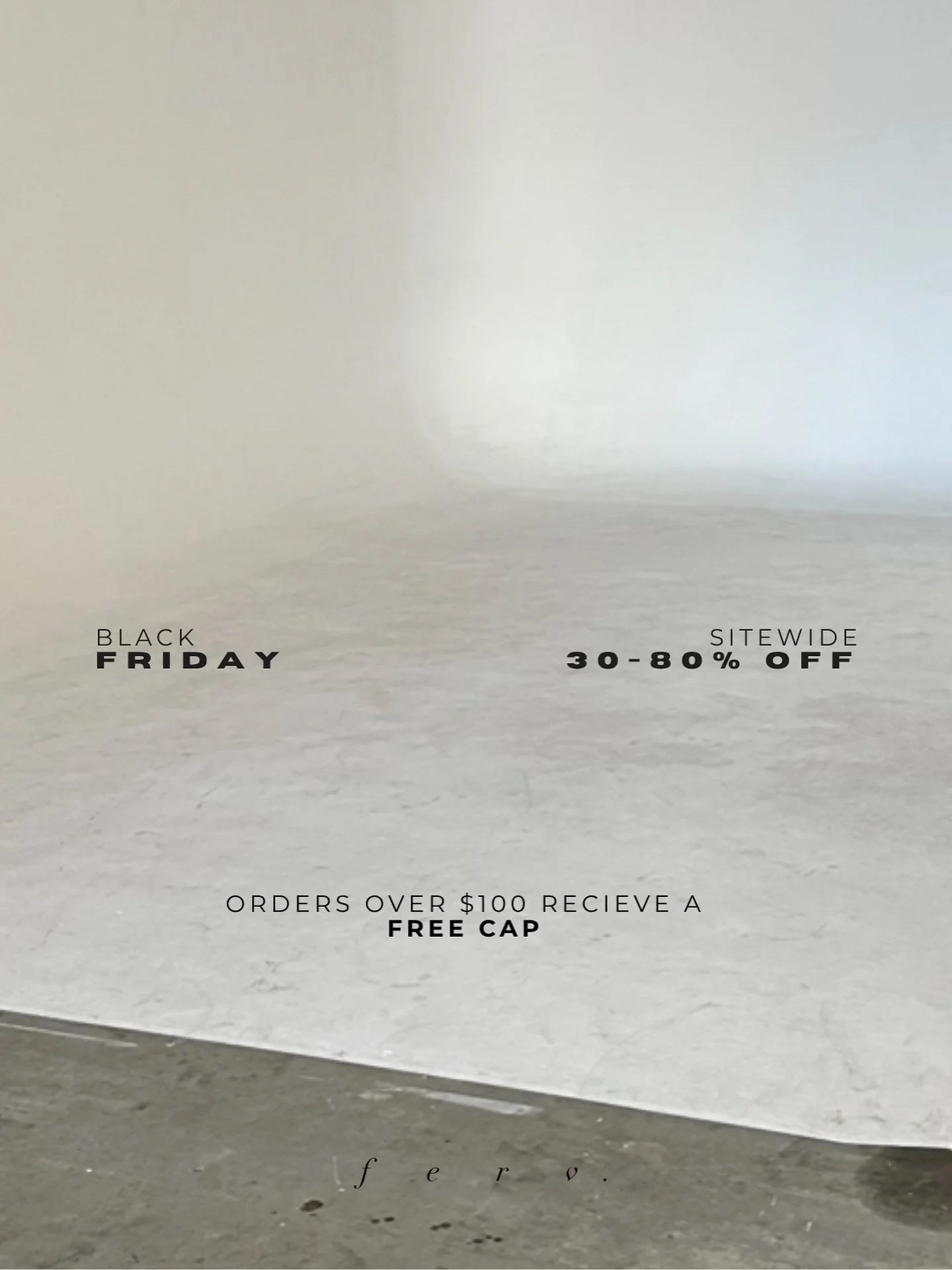 OUR BIGGEST SALE EVER IS LIVE!!! 

recieve a FREE 13. CAP on all orders over $100. be sure to note &lsquo;BLACK&rsquo; or &lsquo;GREY&rsquo; in your order notes to specify which colour you&rsquo;d prefer 🧢

sale ends SUNDAY 30TH NOV

prices as marke