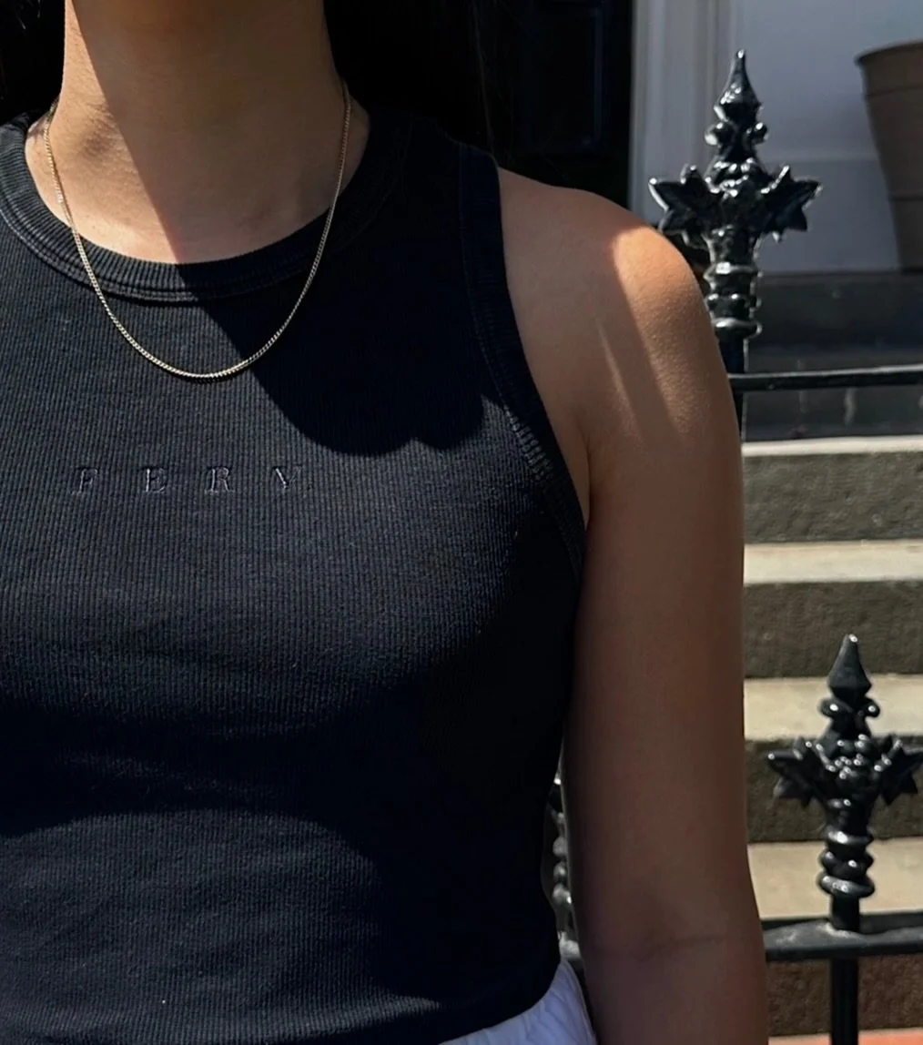 the 05. TANK TOP is currently part of our summer sale for only $20!! 🌥️

all orders over $50 will receive FREE EXPRESS SHIPPING until 19/12 for any last christmas gifts 🎁 code: FERVXMAS