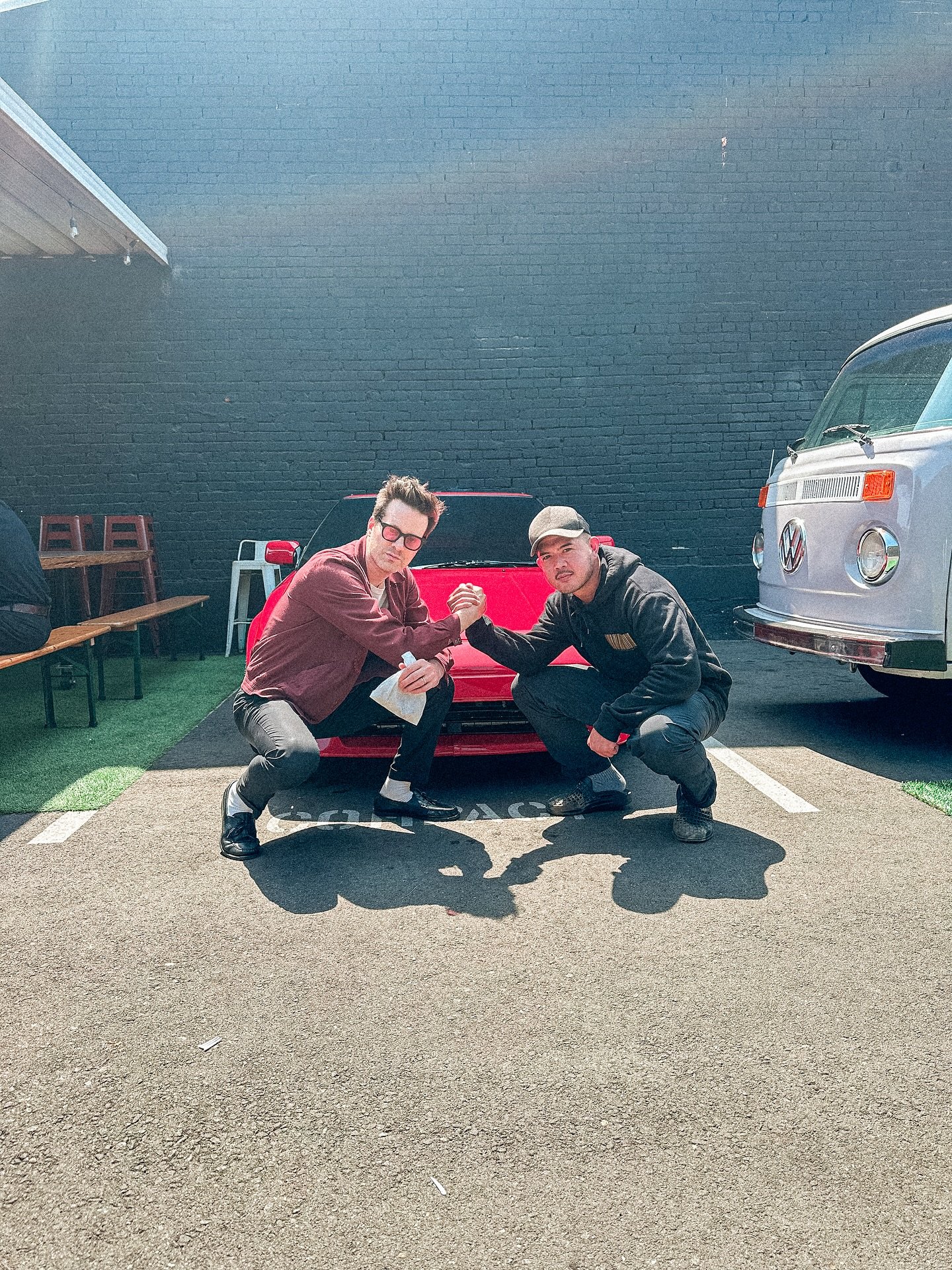 THANK YOU MAYER HAWTHORNE FOR STOPPING BY FOR SOME FRESH ONES! HAPPY FRIDAY YALL! #bakesomenoise