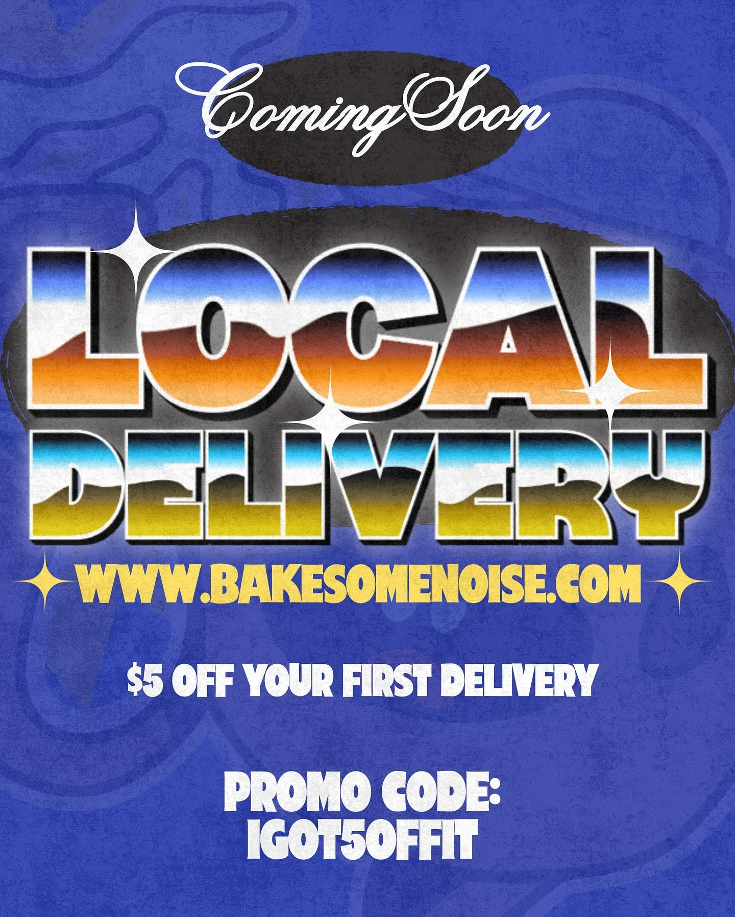 SAVE THIS FOR TOMORROW✔️LOCAL DELIVERY GOES LIVE ON THE SITE AT 9AM! BEEN TESTING THIS ALL WEEK WITH REAL CUSTOMERS AND IT&rsquo;S 🤌🏻ORDER BY NOON. DELIVERED SAME DAY - NO APP FEES. CALL ME JEFF PESOS!  #bakesomenoise