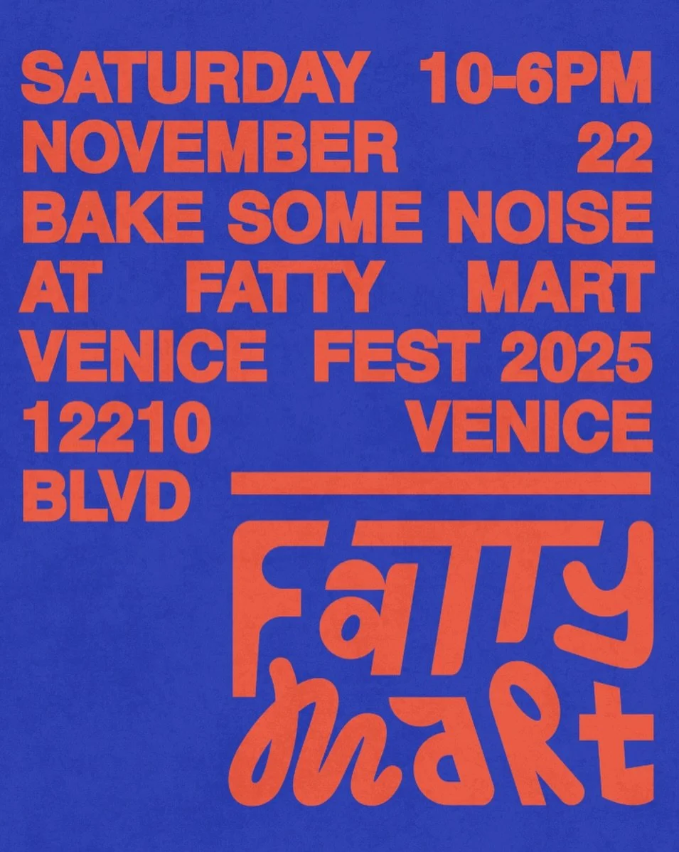 BACK ON THE WESTSIDE THIS SATURDAY! FOR ONE DAY ONLY, WE&rsquo;RE FIRING UP THE OVENS AND SERVING FRESH ONES INSIDE @fattymartla. SEE YOU THERE! AND GRAB A VIETNAMESE ICED COFFEE WHILE YOU&rsquo;RE AT IT. #bakesomenoise