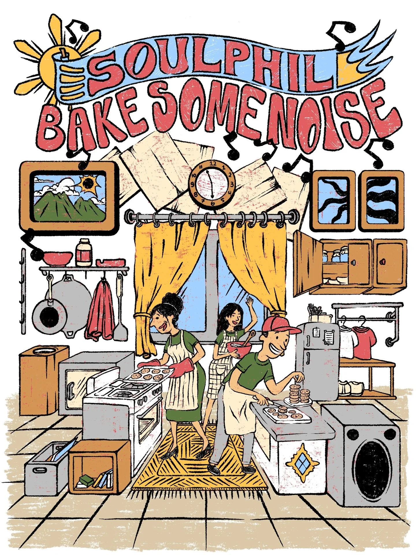 PULL UP TOMORROW 11-4PM! WE&rsquo;RE BRINGING THE CLASSICS ALONG WITH AN EXCLUSIVE COOKIE BY @soulphil AND @cheftianagee. 📍2338 E 8TH ST. #bakesomenoise