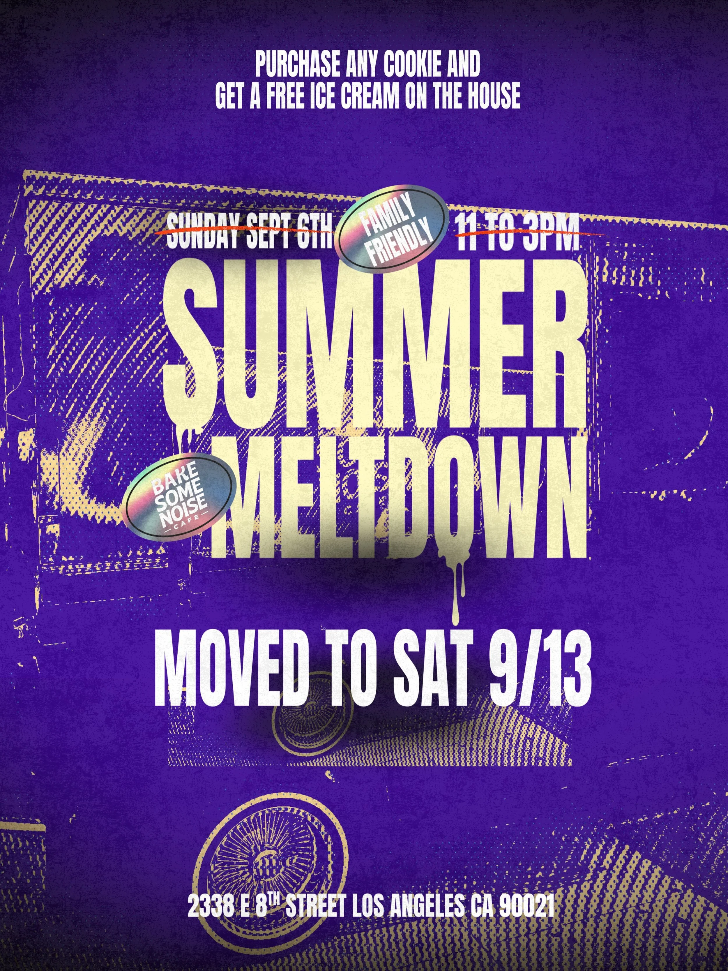 RAIN CHECK!! MOTHER NATURE PLAYING GAMES SO WE&rsquo;LL SEE YOU NEXT SATURDAY INSTEAD🤝 #bakesomenoise