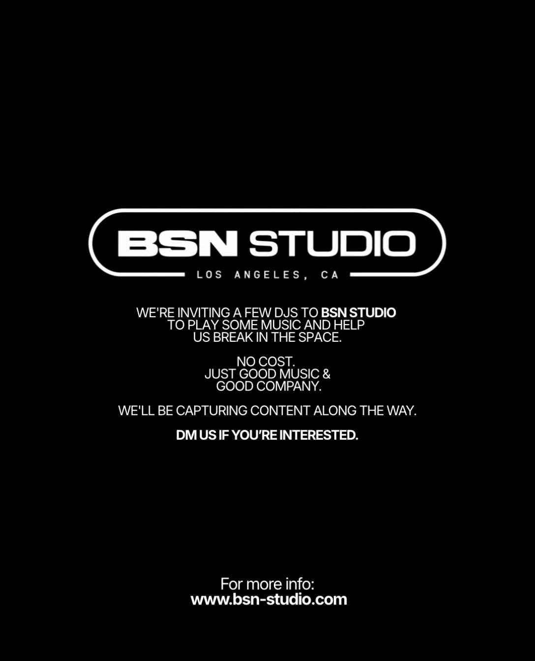 TAG DJS❗️DM US IF YOU WANNA COME THROUGH. LET&rsquo;S GET SOME CONTENT GOING BEFORE WE OPEN IT UP FOR BOOKINGS. #bakesomenoise