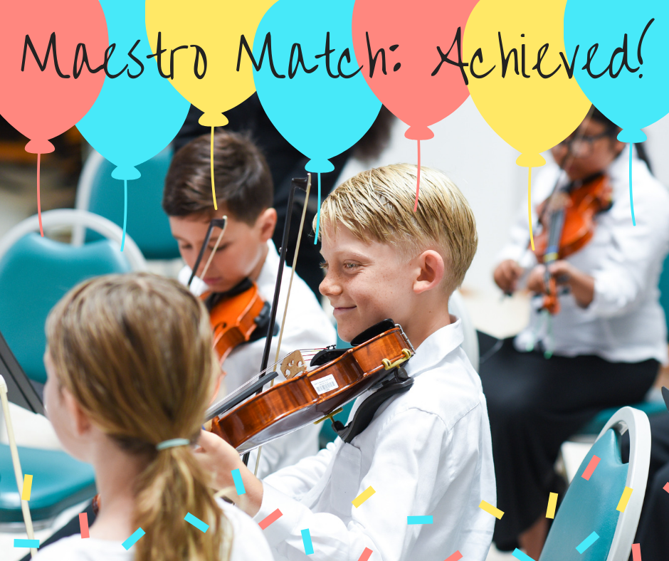 Maestro Match: We Did It!