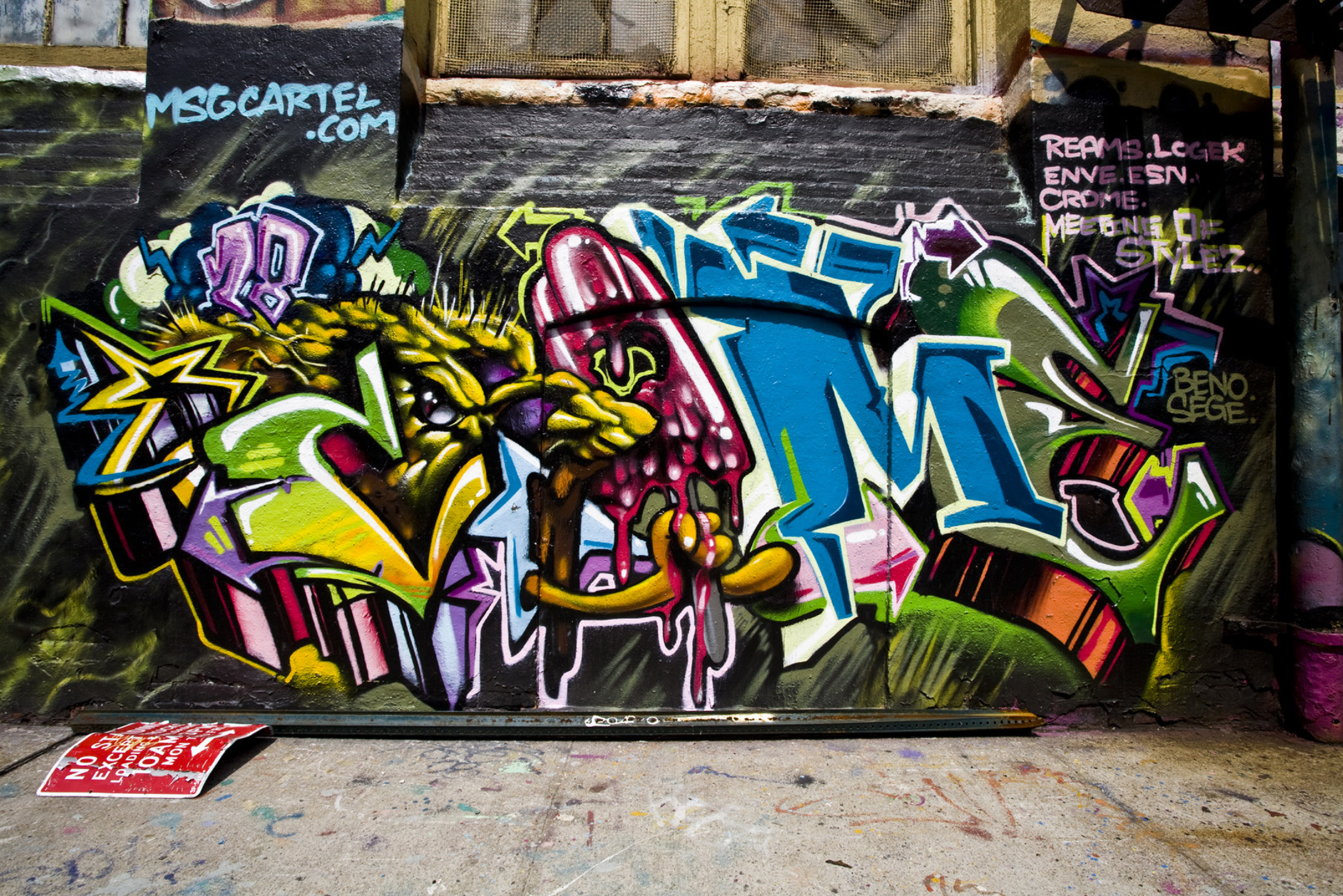 Crome, MSG Cartel (5 Pointz, Queens, New York City)
